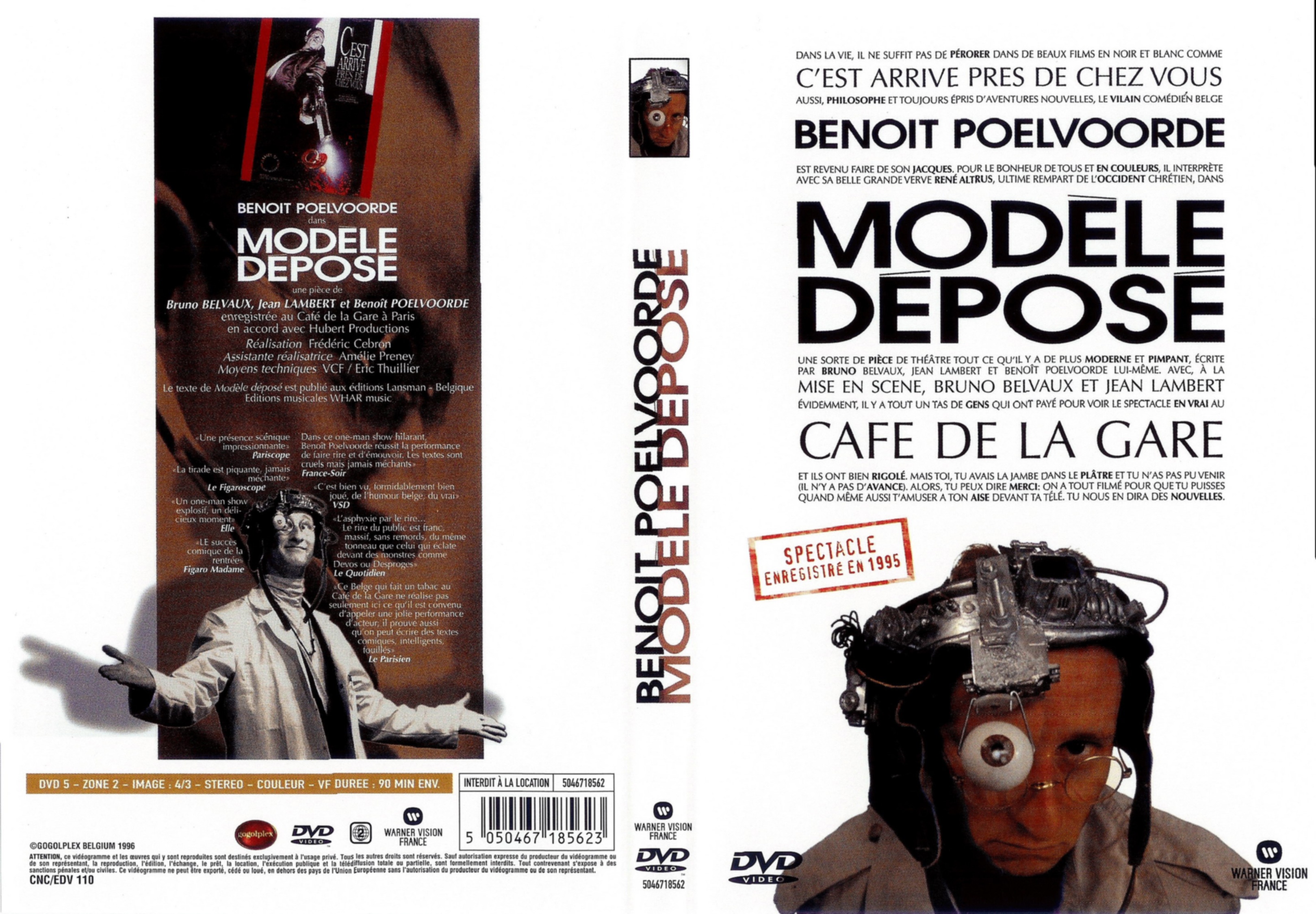 Jaquette DVD Modele Depos