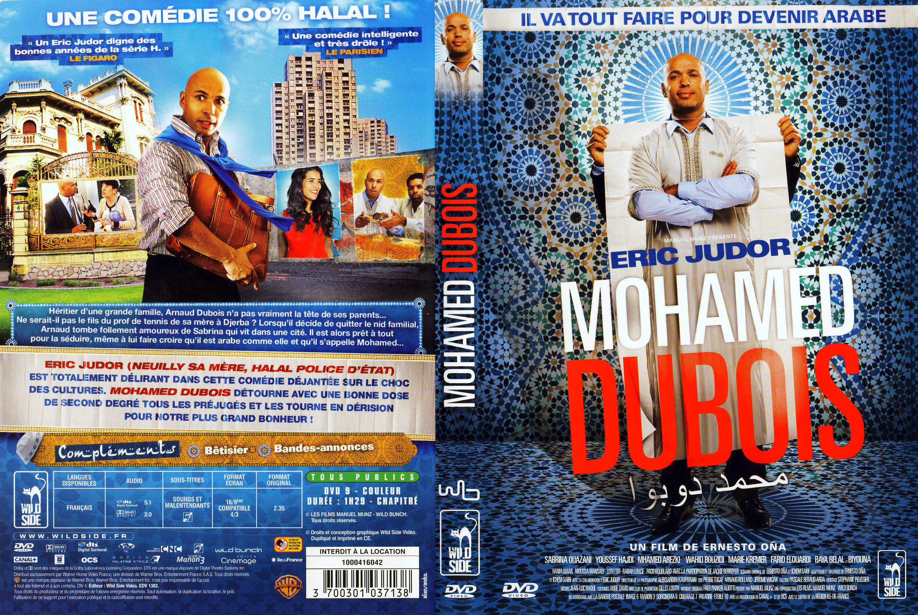 Jaquette DVD Mohamed Dubois