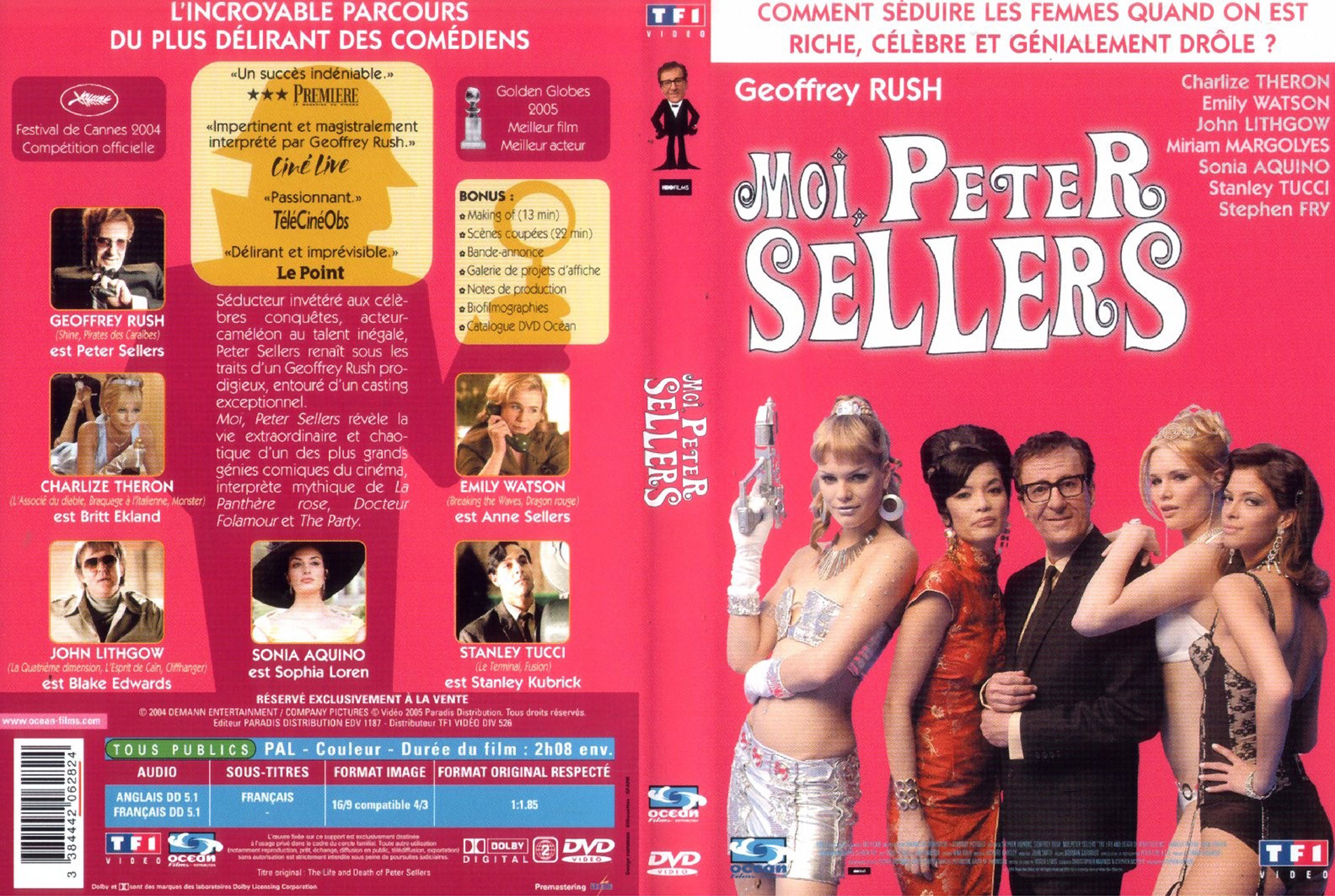 Jaquette DVD Moi Peter Sellers