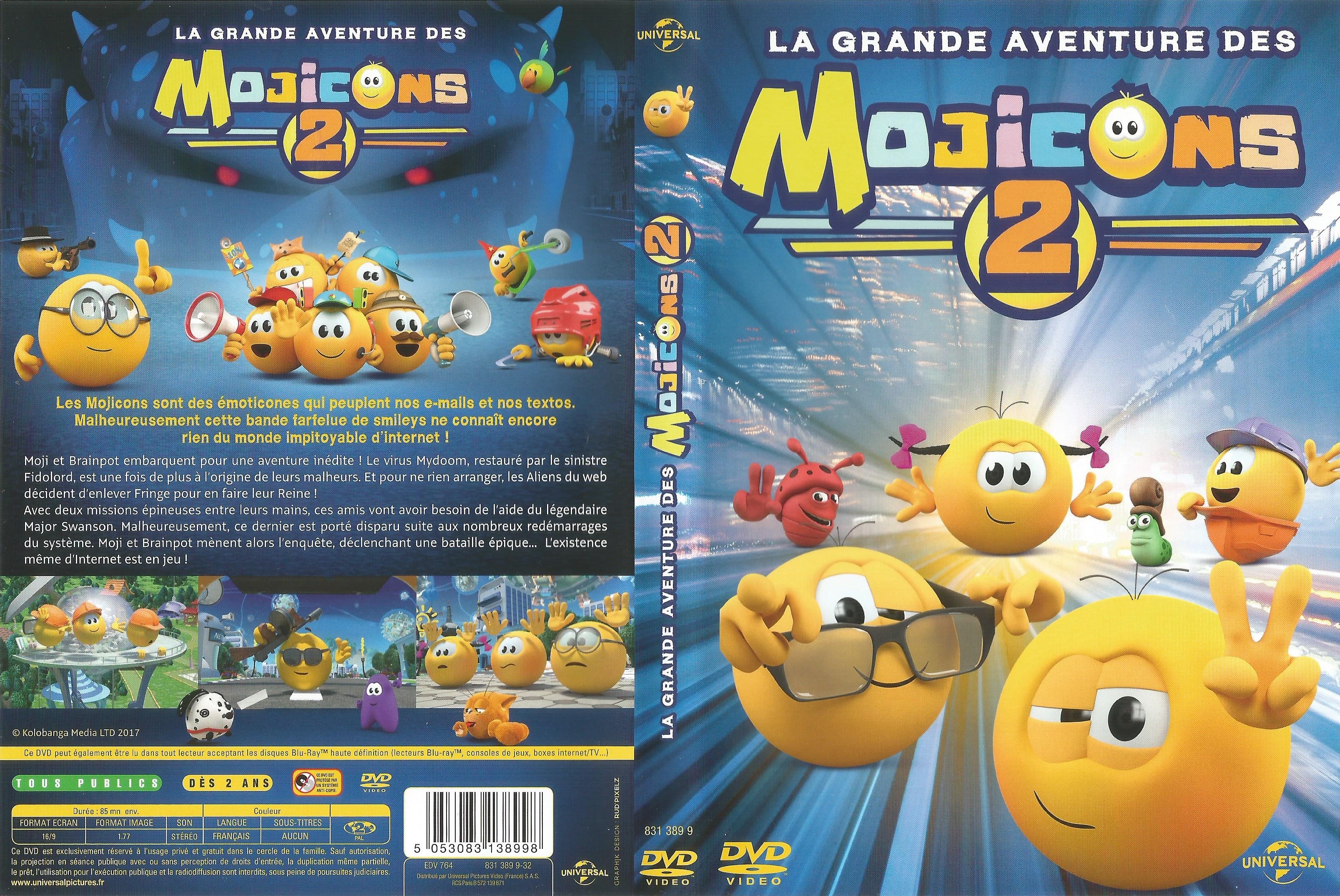 Jaquette DVD Mojicons 2