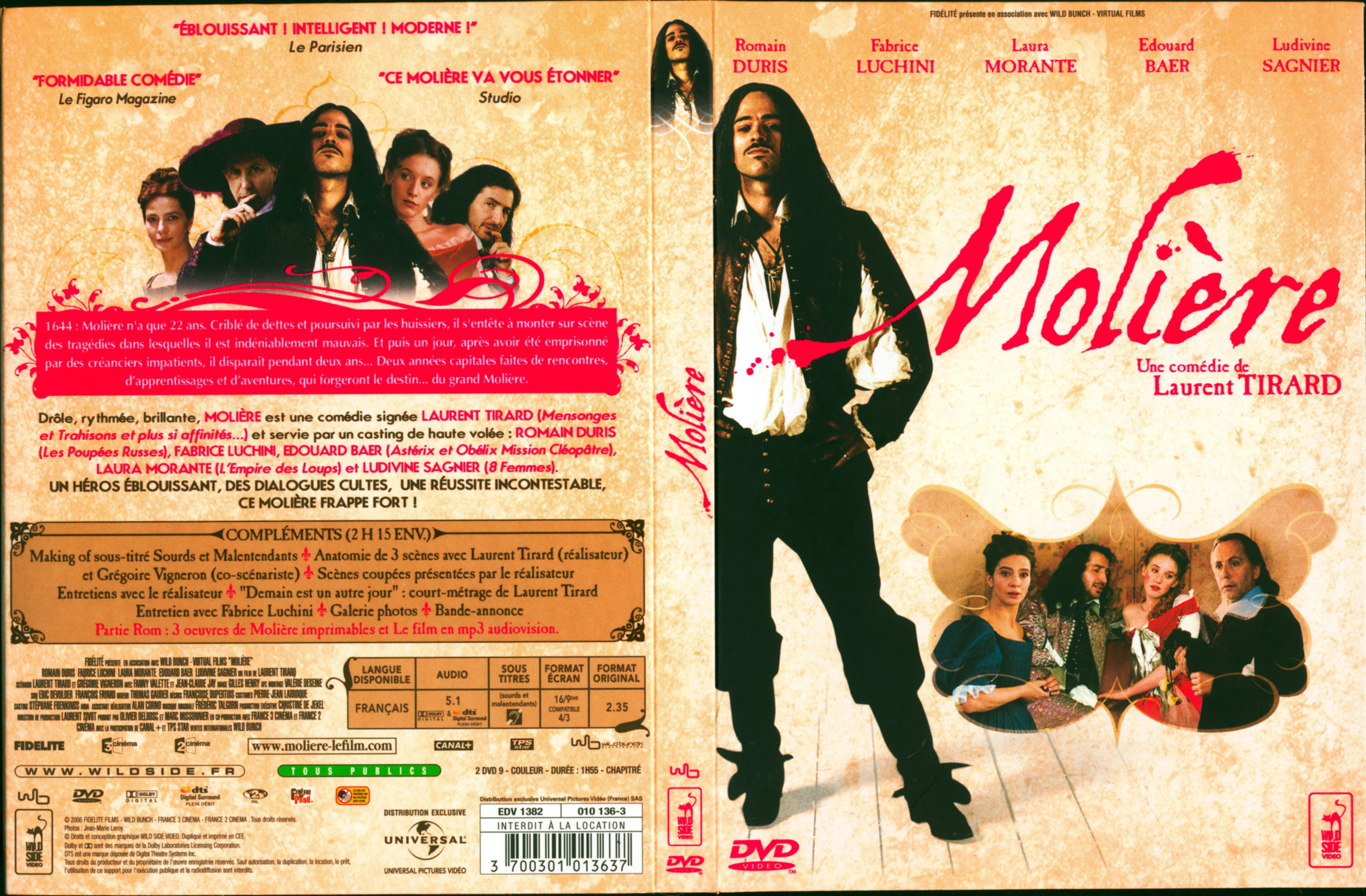 Jaquette DVD Molire