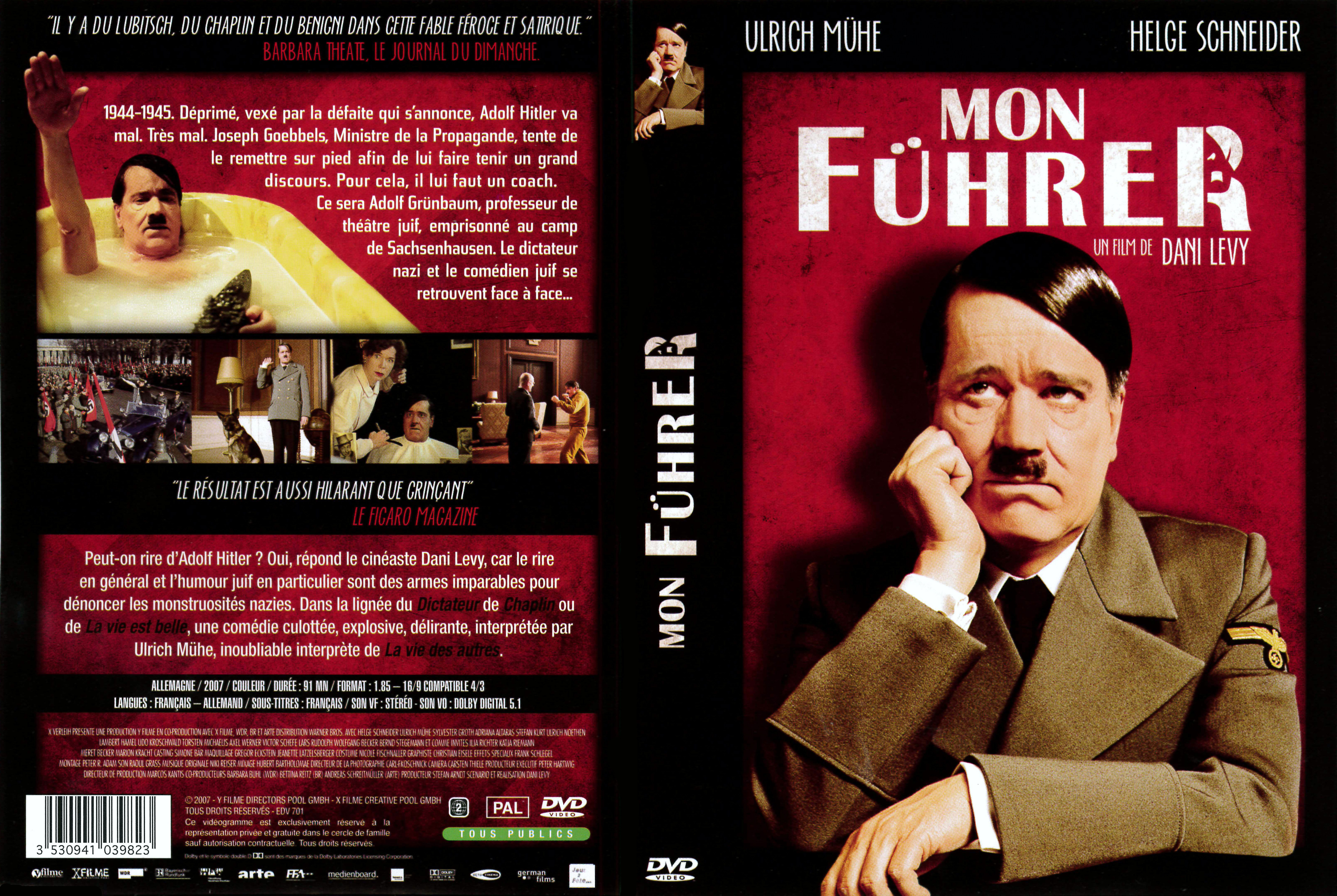 Jaquette DVD Mon Fuhrer