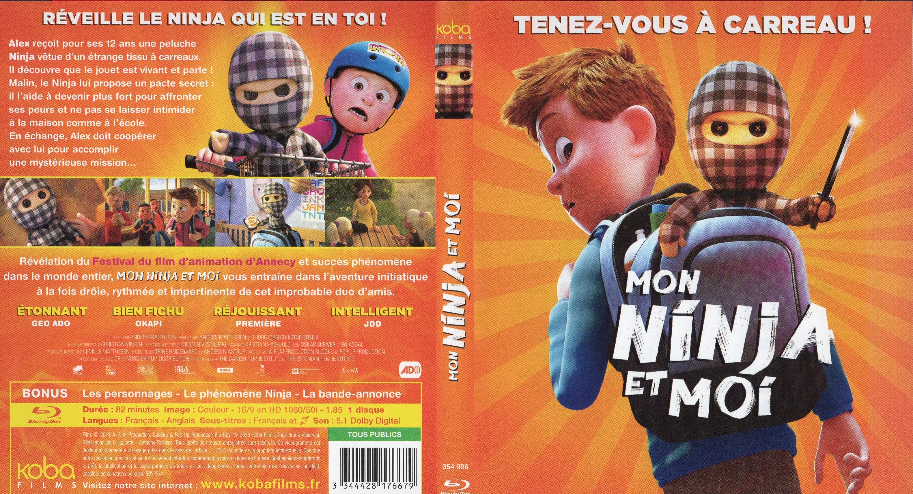 Jaquette DVD Mon Ninja et Moi (BLU-RAY)