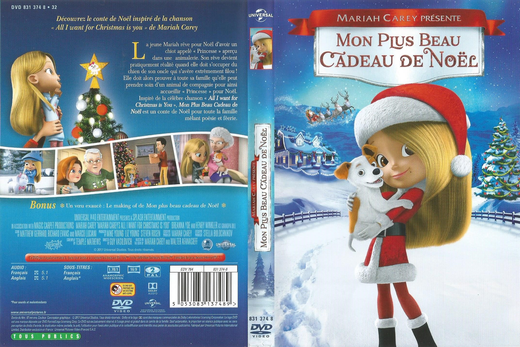 Jaquette DVD Mon Plus Beau Cadeau de Noel