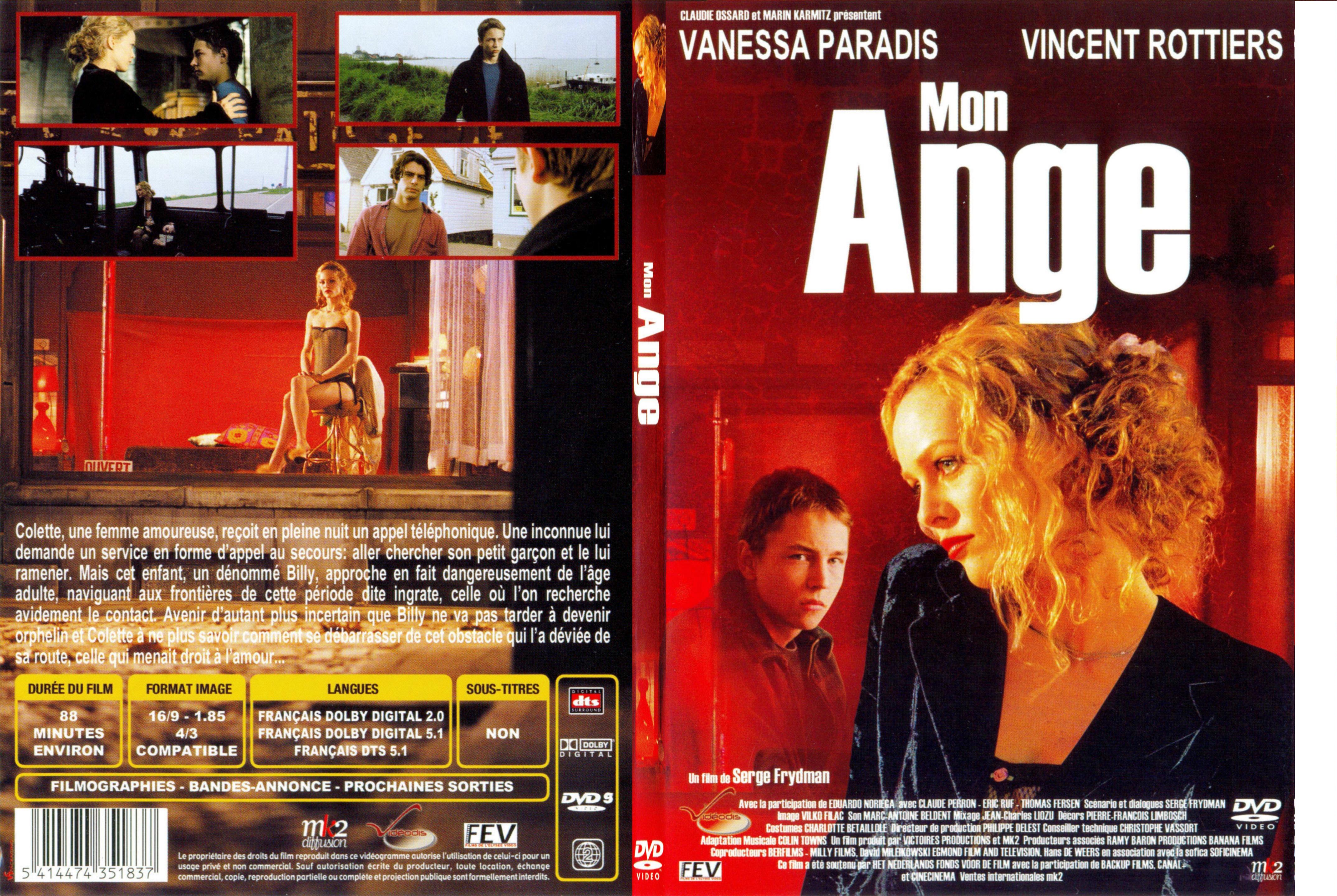 Jaquette DVD Mon ange - SLIM