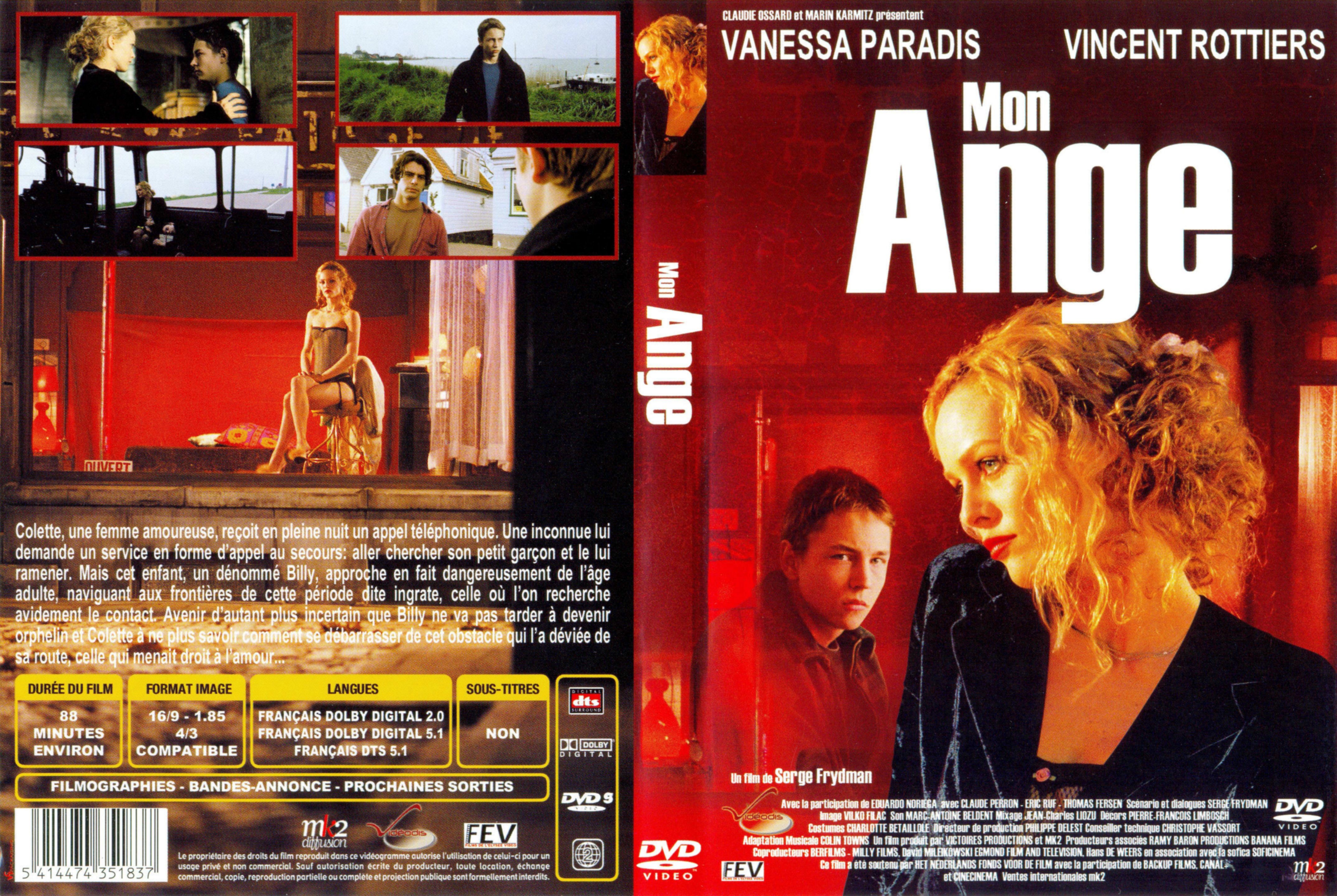 Jaquette DVD Mon ange v2
