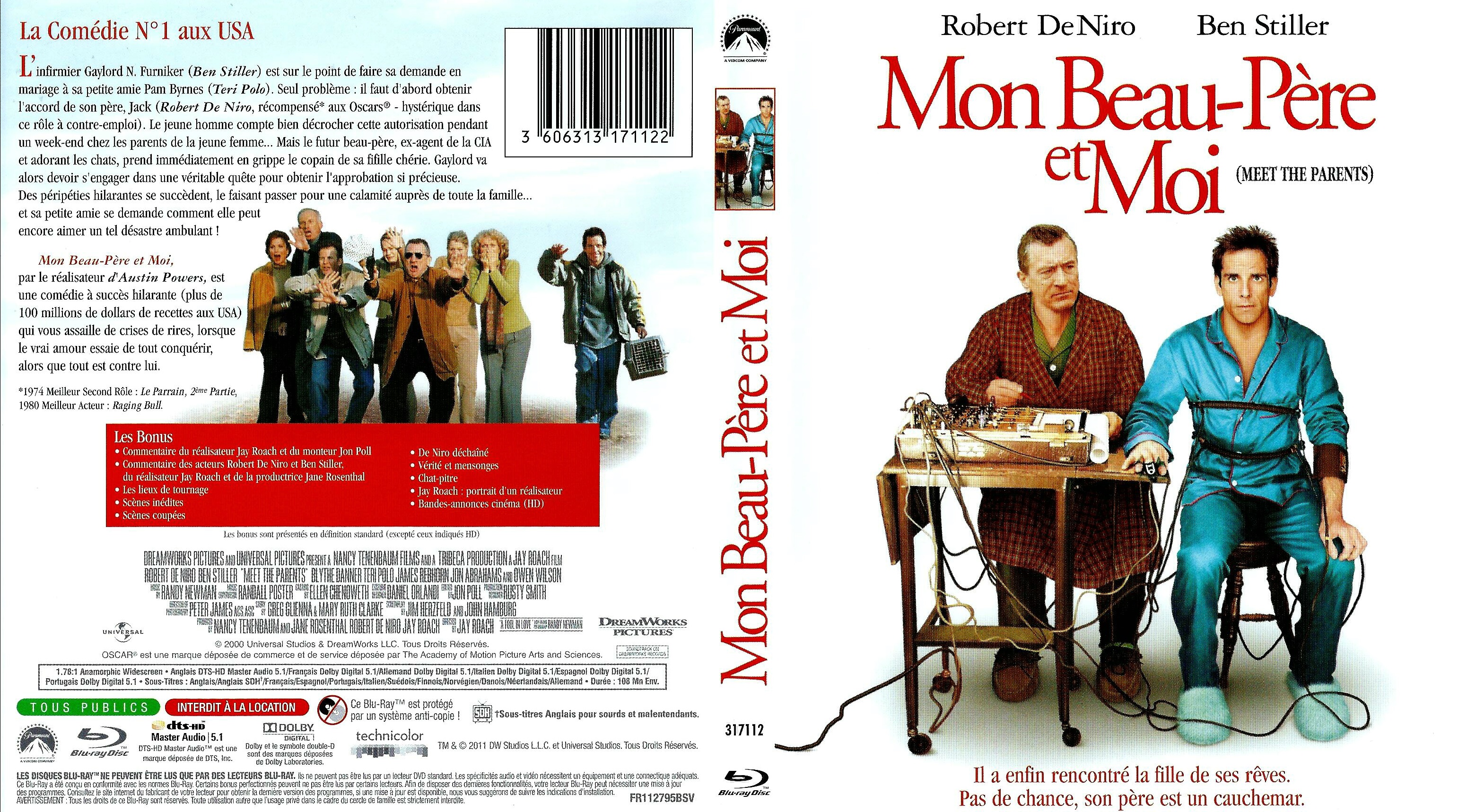 Jaquette DVD Mon beau-pre et moi (BLU-RAY)