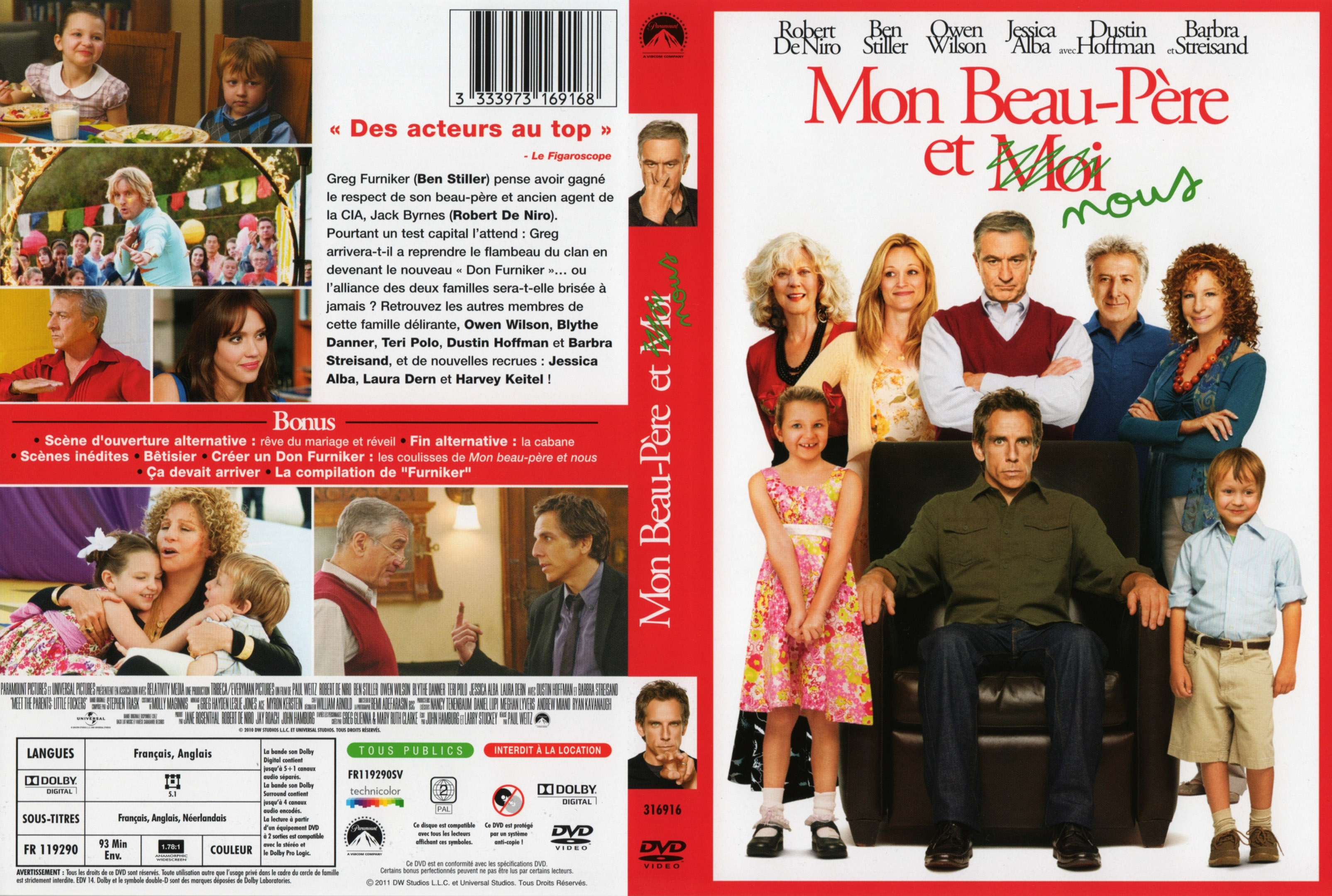 Jaquette DVD Mon beau-pre et nous