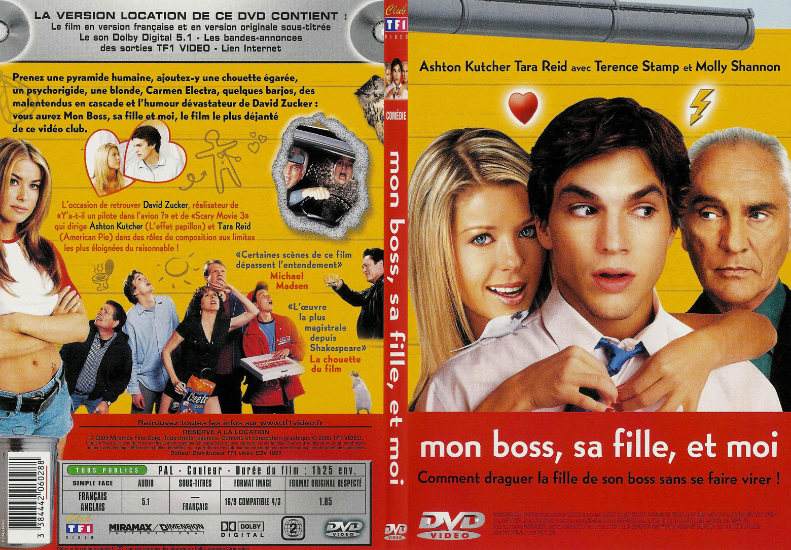 Jaquette DVD Mon boss sa fille et moi - SLIM