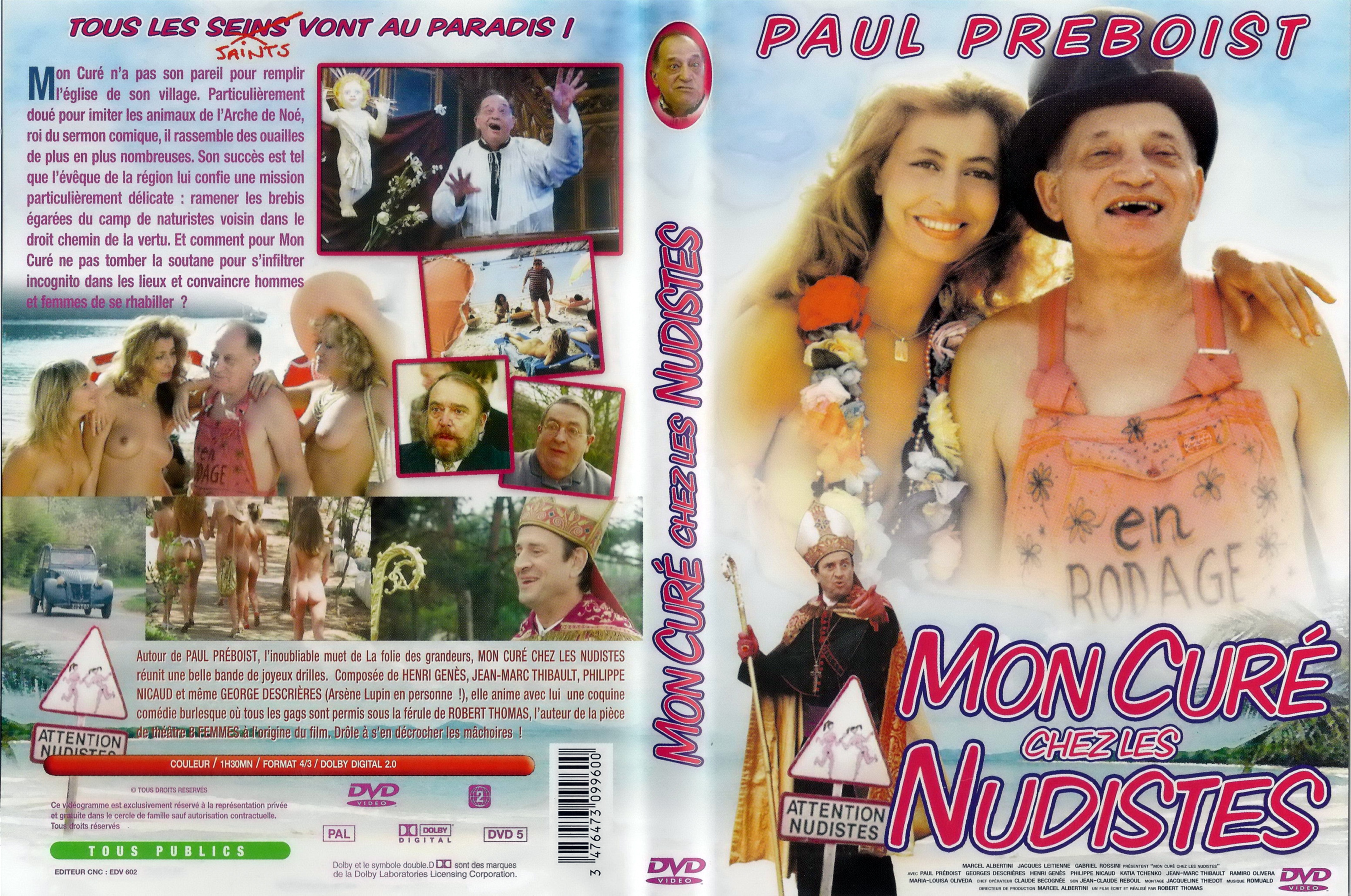 Jaquette DVD Mon cur chez les nudistes