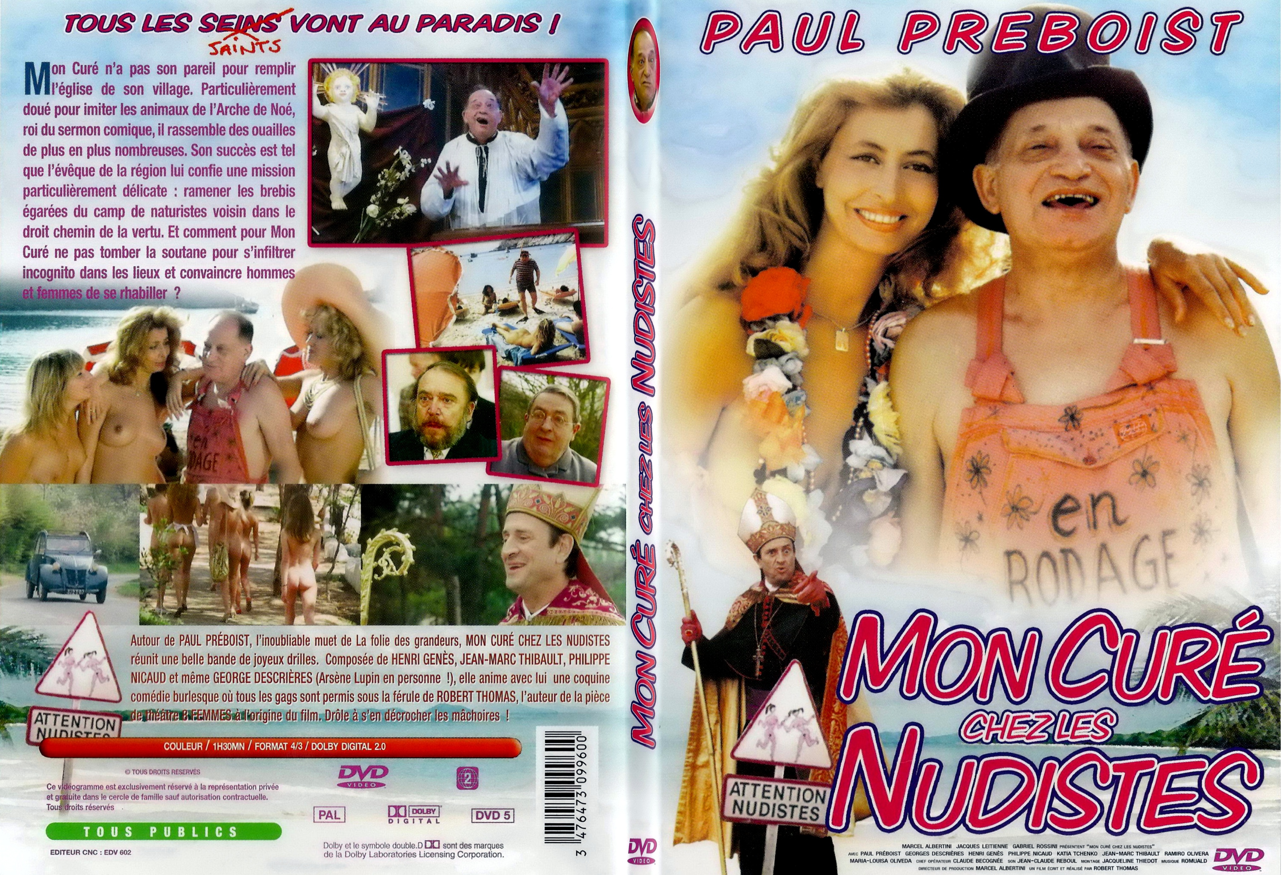 Jaquette DVD Mon cur chez les nudistes - SLIM