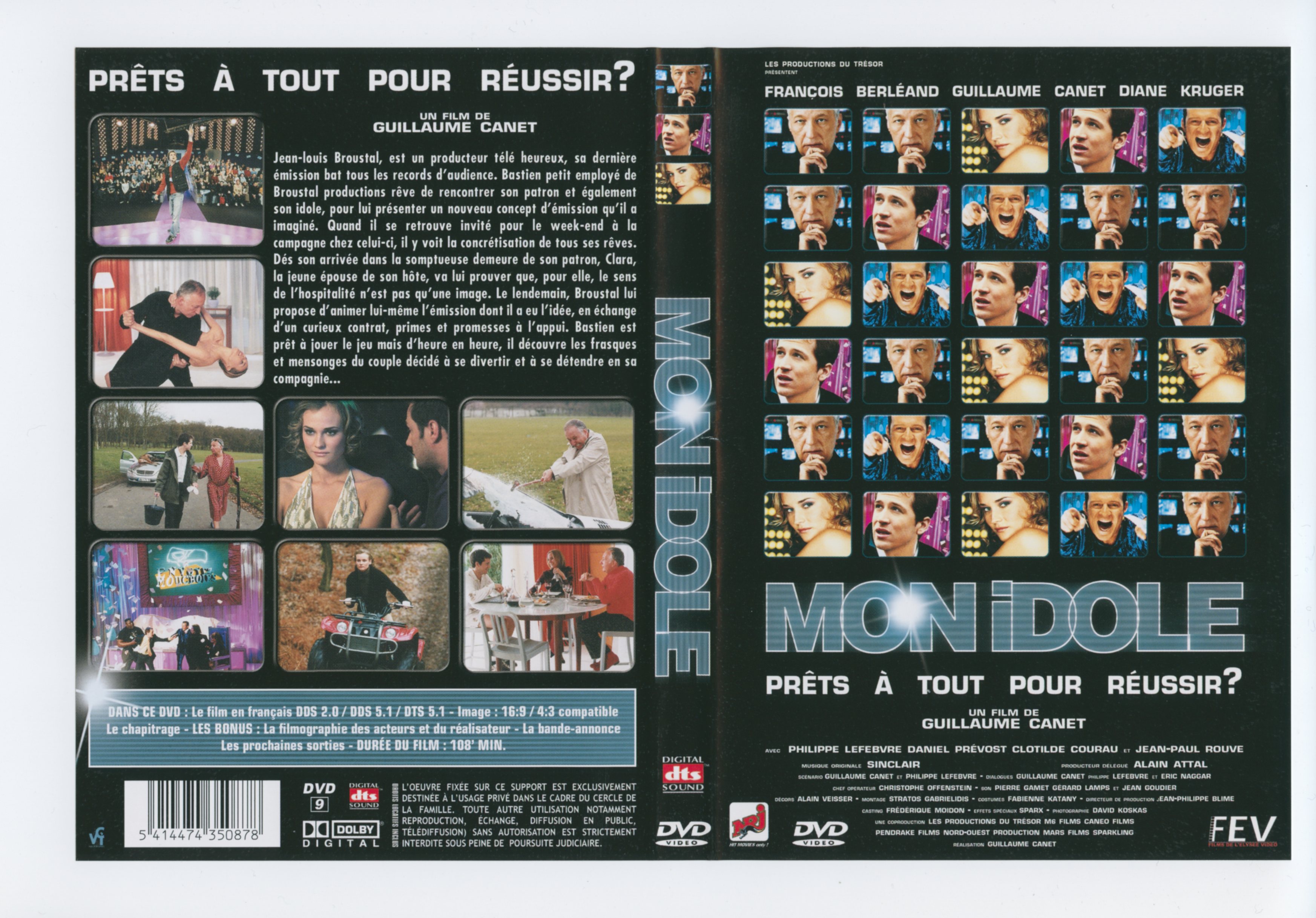 Jaquette DVD Mon idole v2