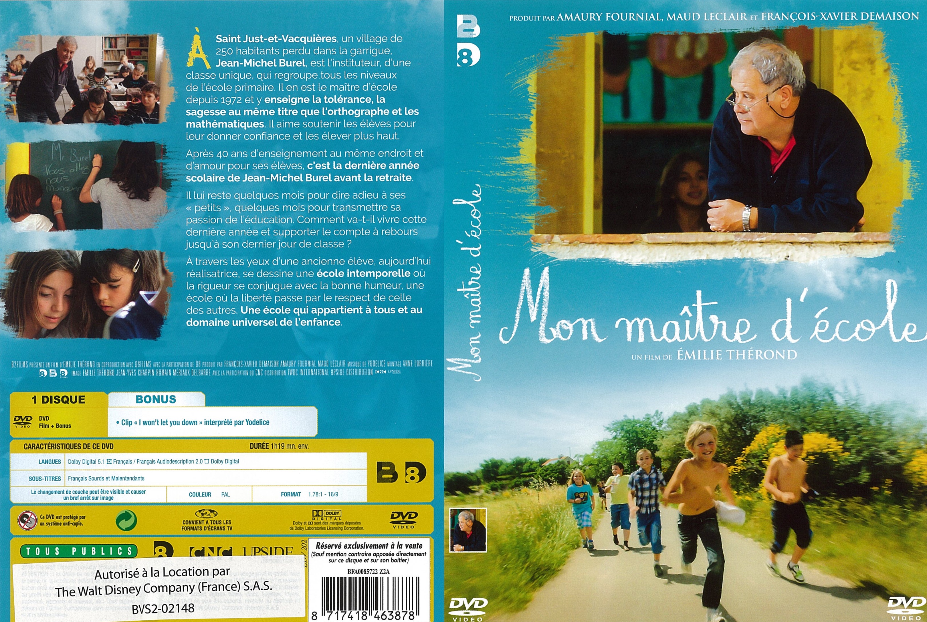 Jaquette DVD Mon matre d