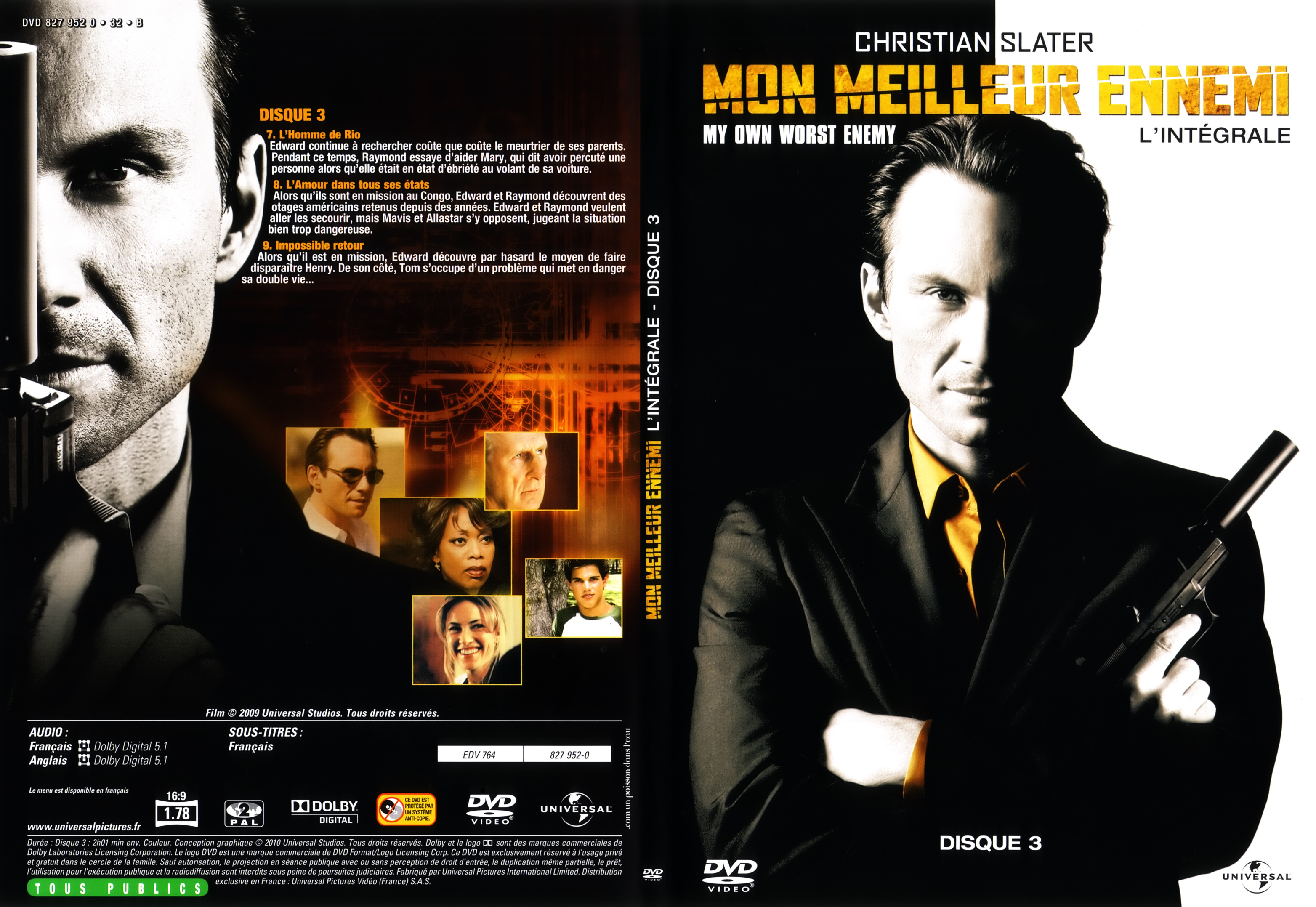 Jaquette DVD Mon meilleur ennemi Saison 1 DVD 2