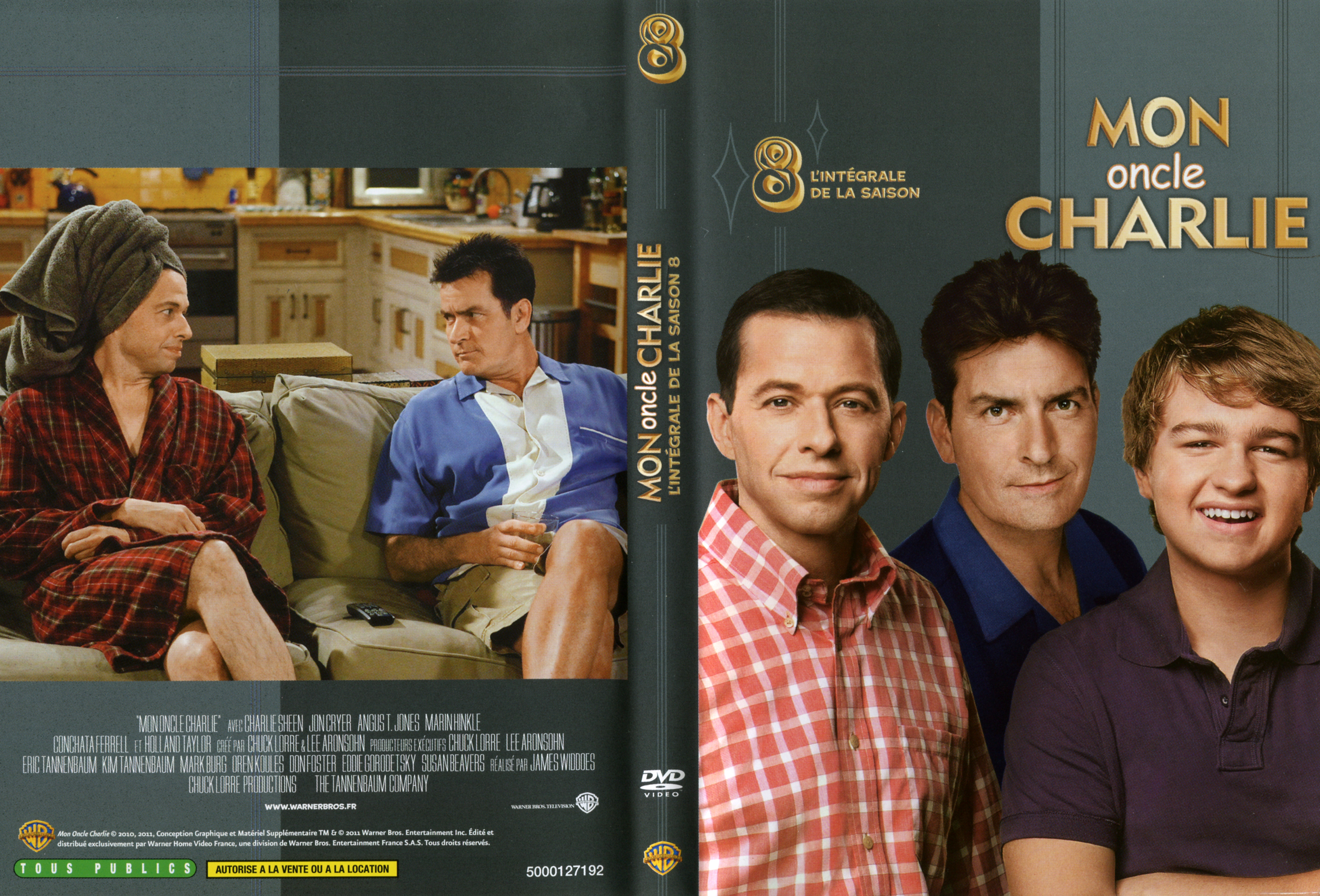 Jaquette DVD Mon oncle Charlie Saison 08 COFFRET