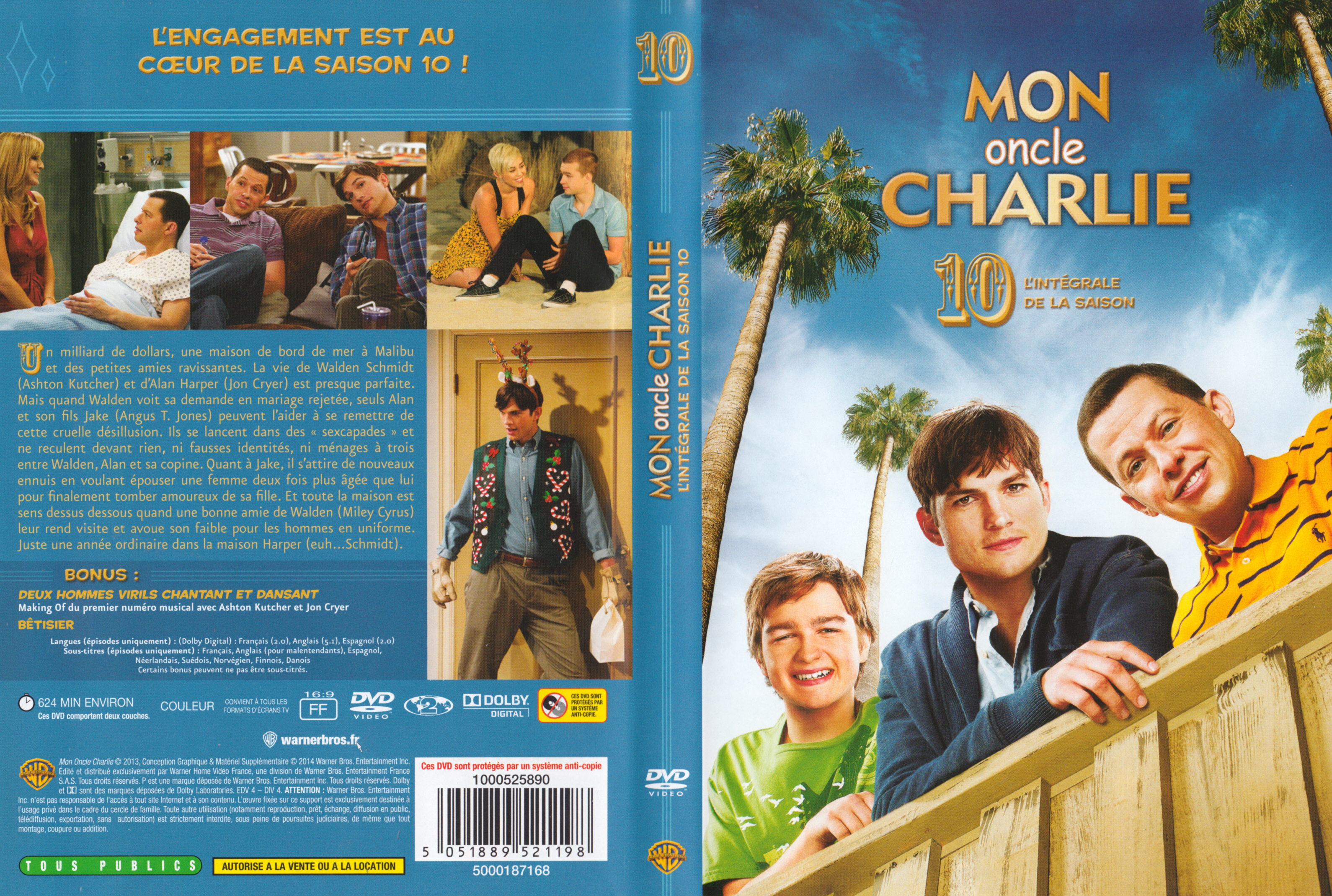 Jaquette DVD Mon oncle Charlie Saison 10 COFFRET