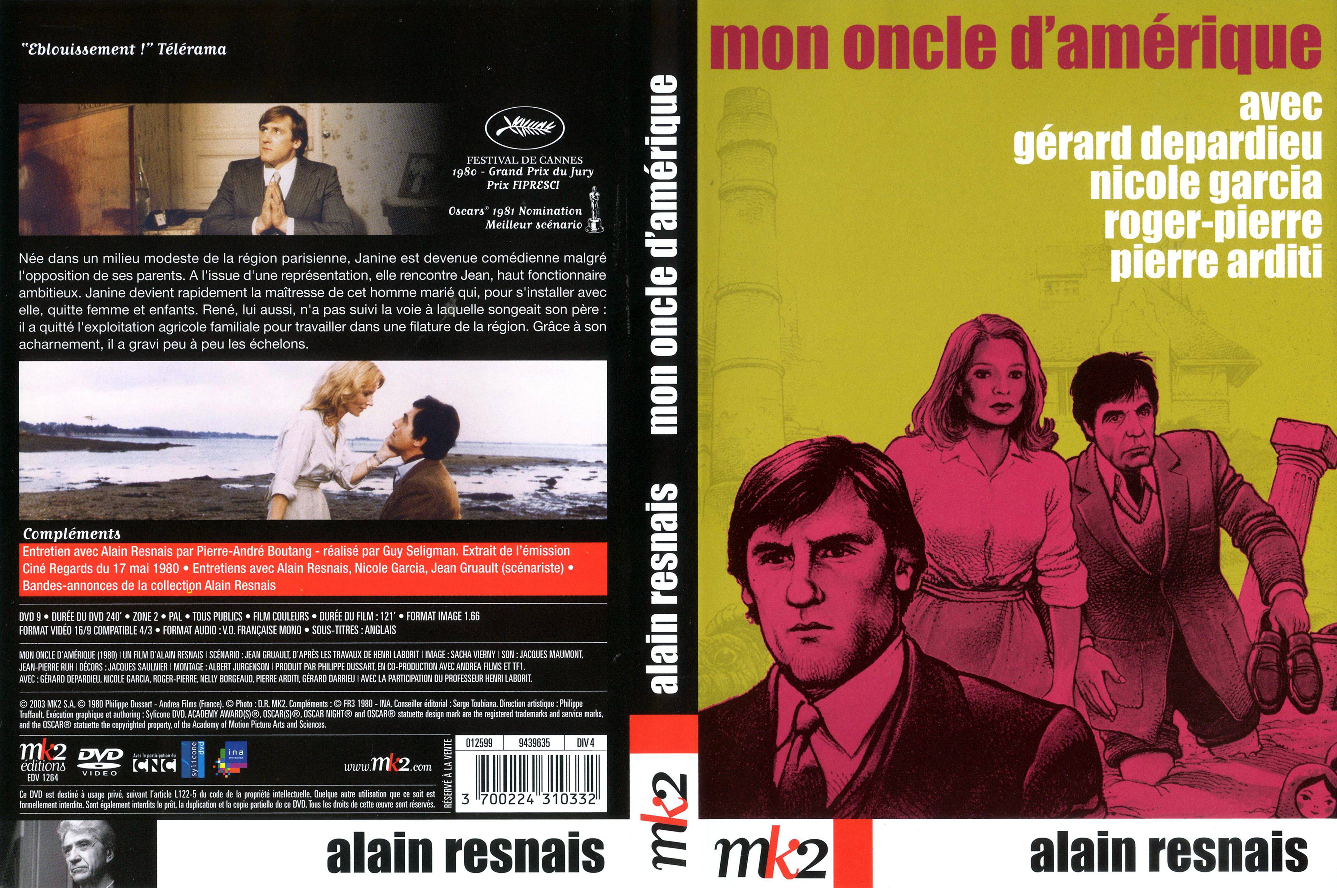 Jaquette DVD Mon oncle d