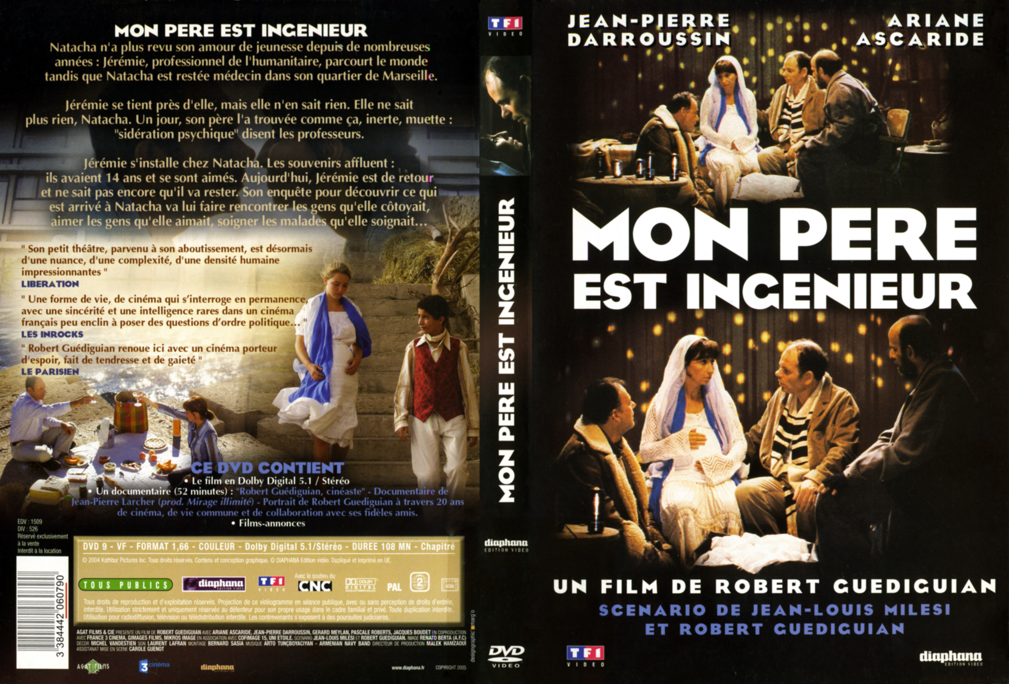 Jaquette DVD Mon pre est ingnieur