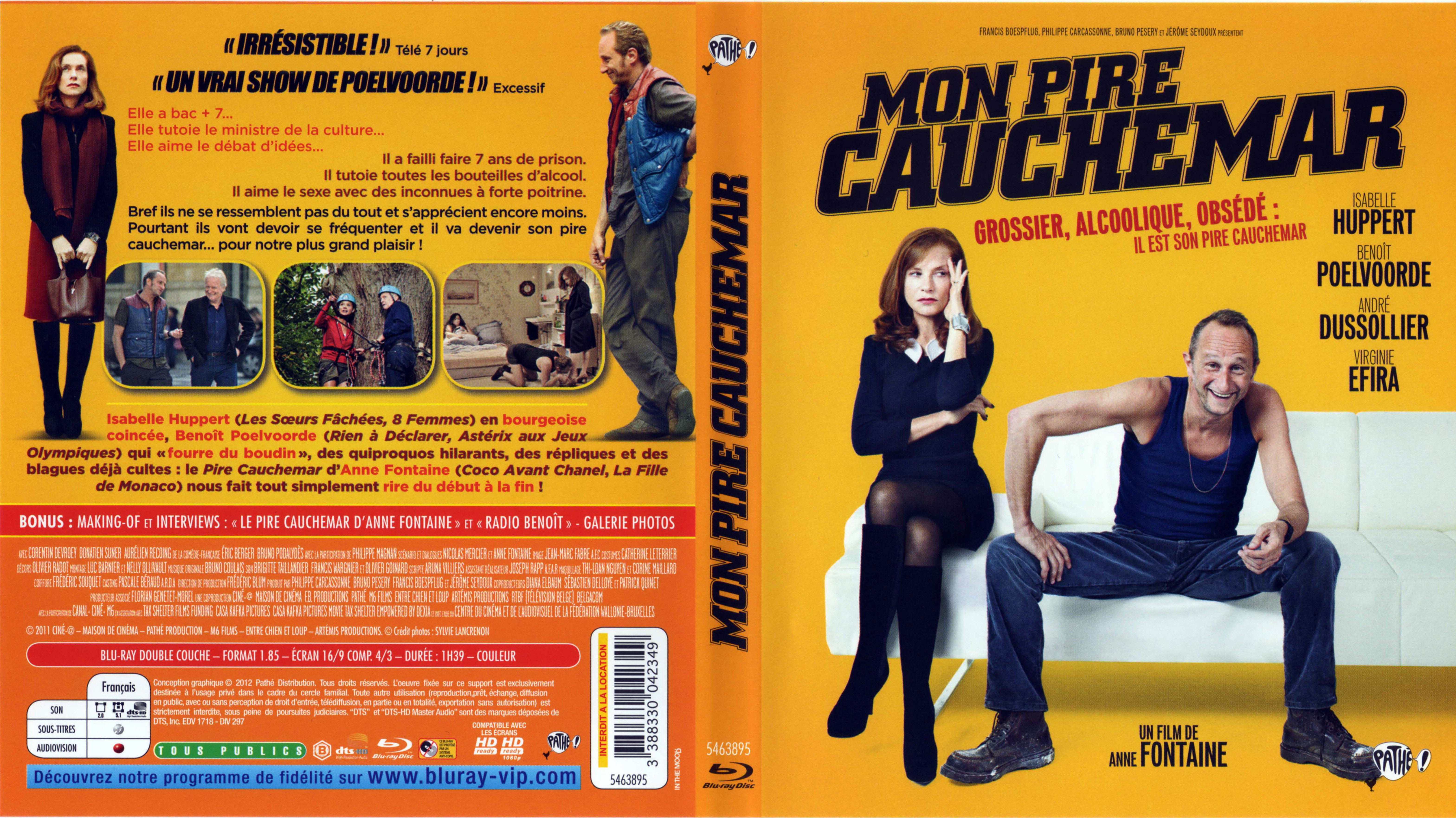 Jaquette DVD Mon pire cauchemar (BLU-RAY)