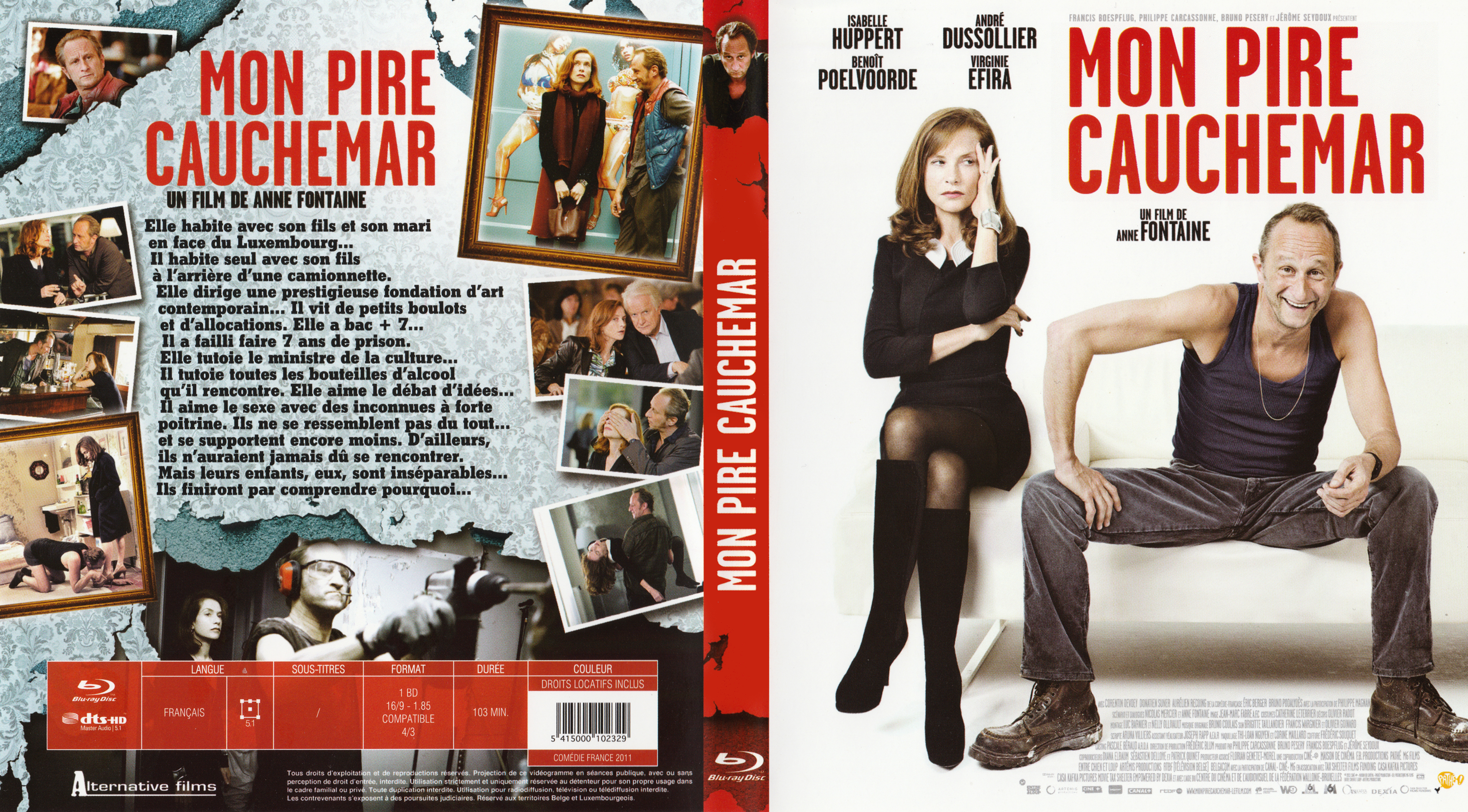 Jaquette DVD Mon pire cauchemar (BLU-RAY) v2