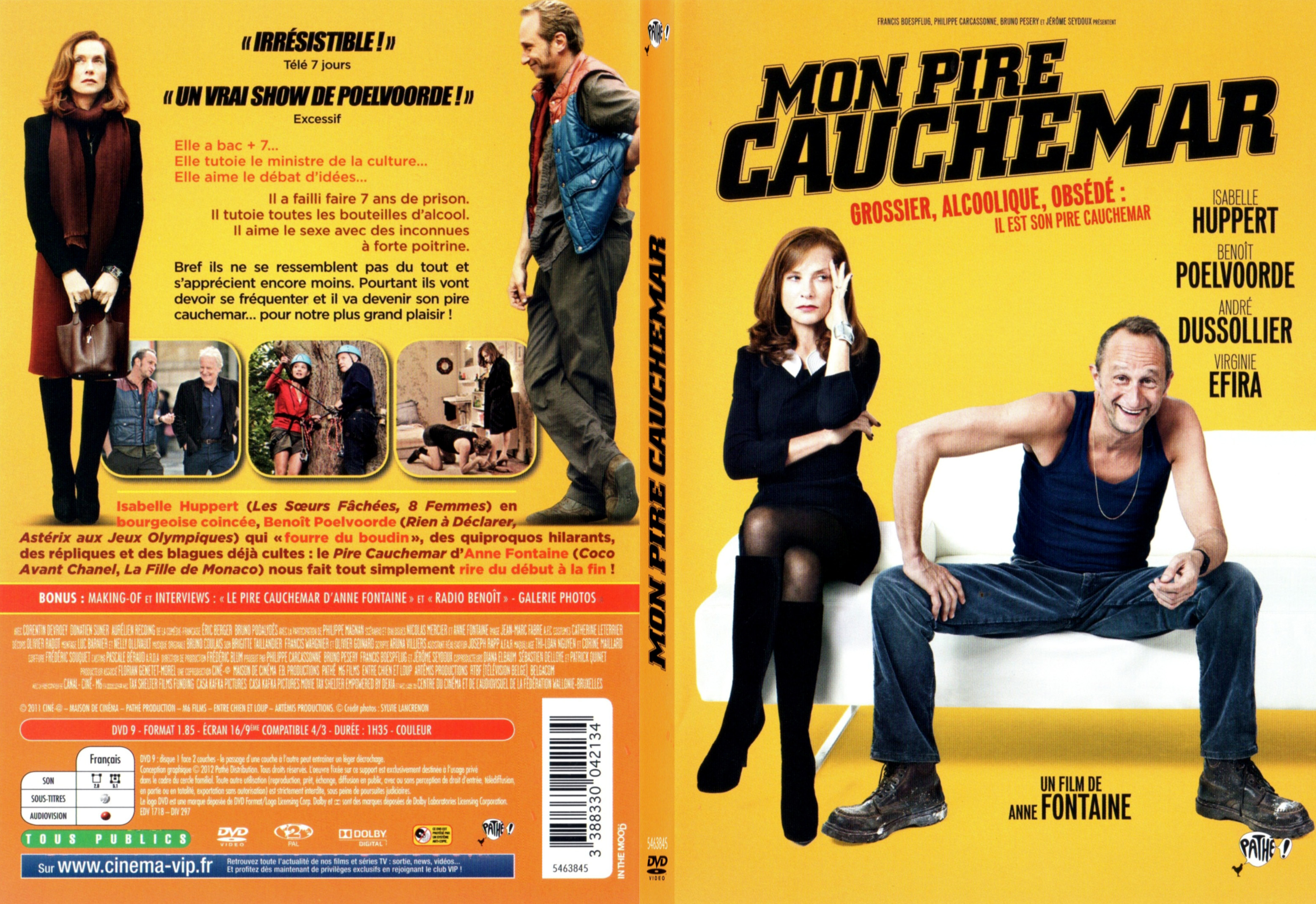 Jaquette DVD Mon pire cauchemar - SLIM