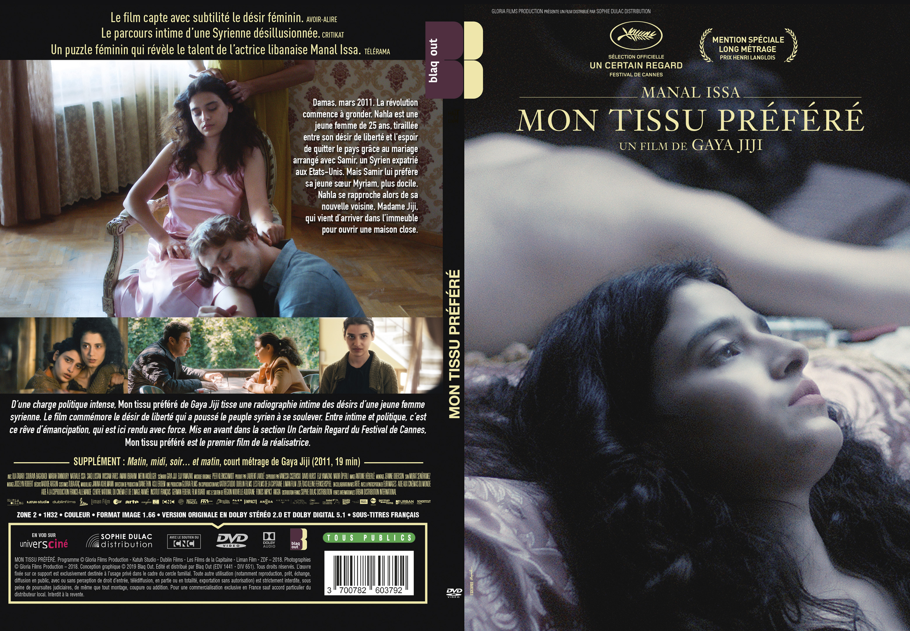 Jaquette DVD Mon tissu prfr - SLIM