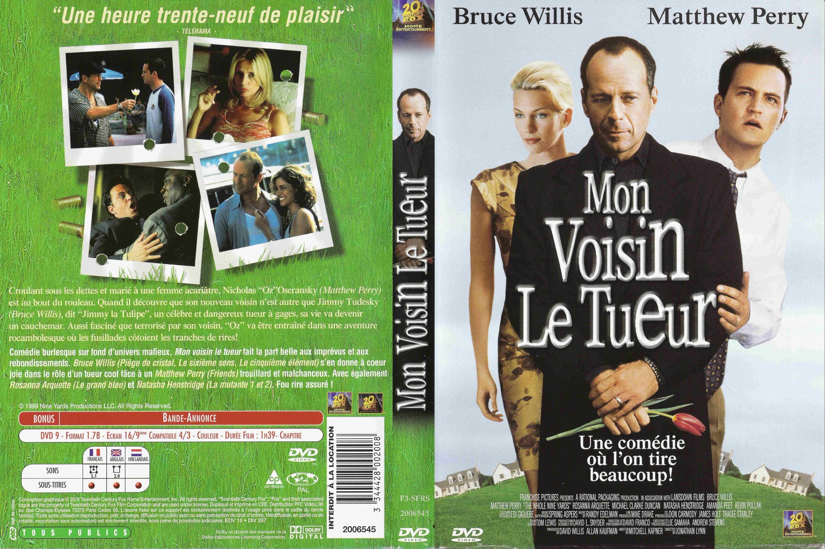 Jaquette DVD Mon voisin le tueur