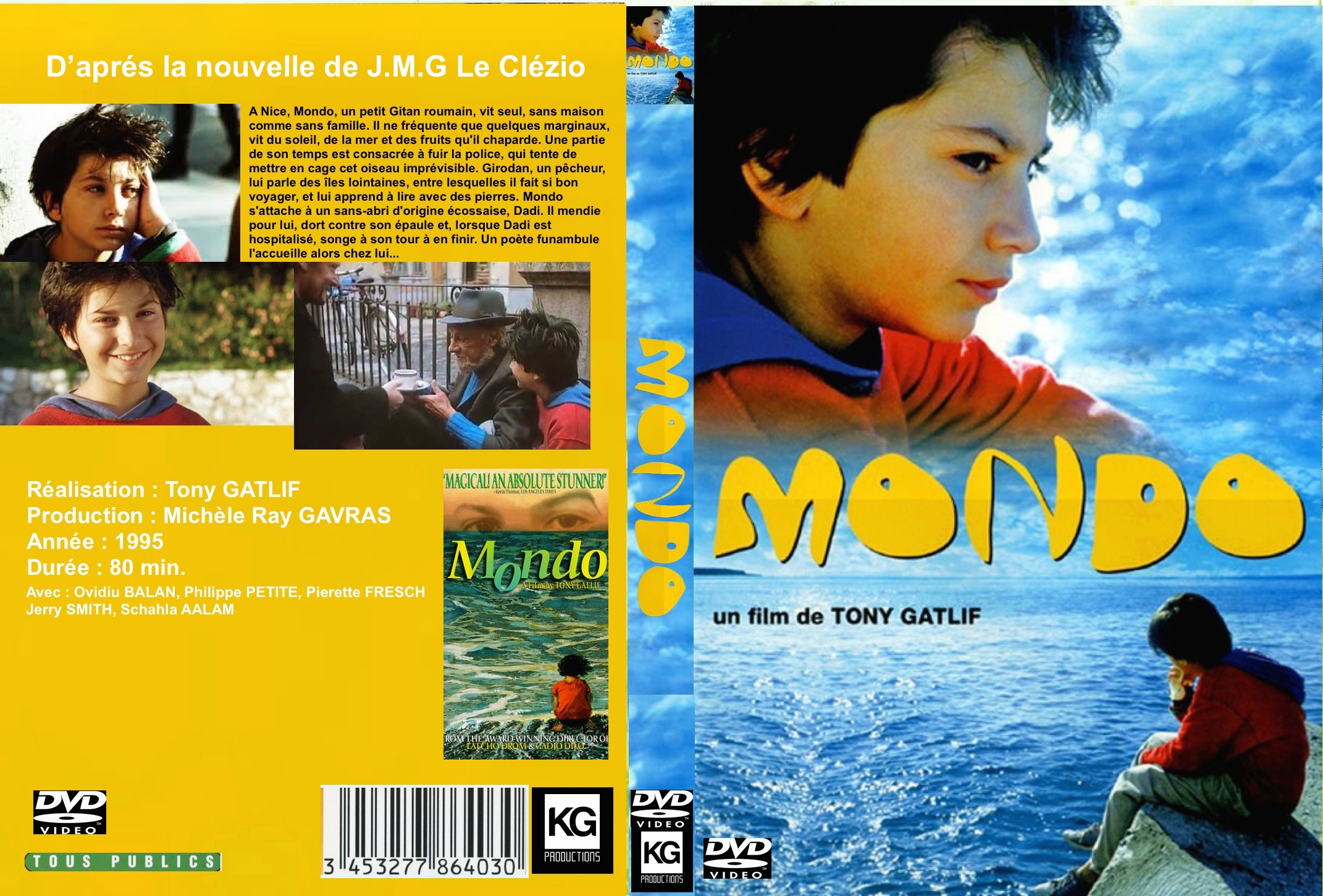 Jaquette DVD Mondo custom