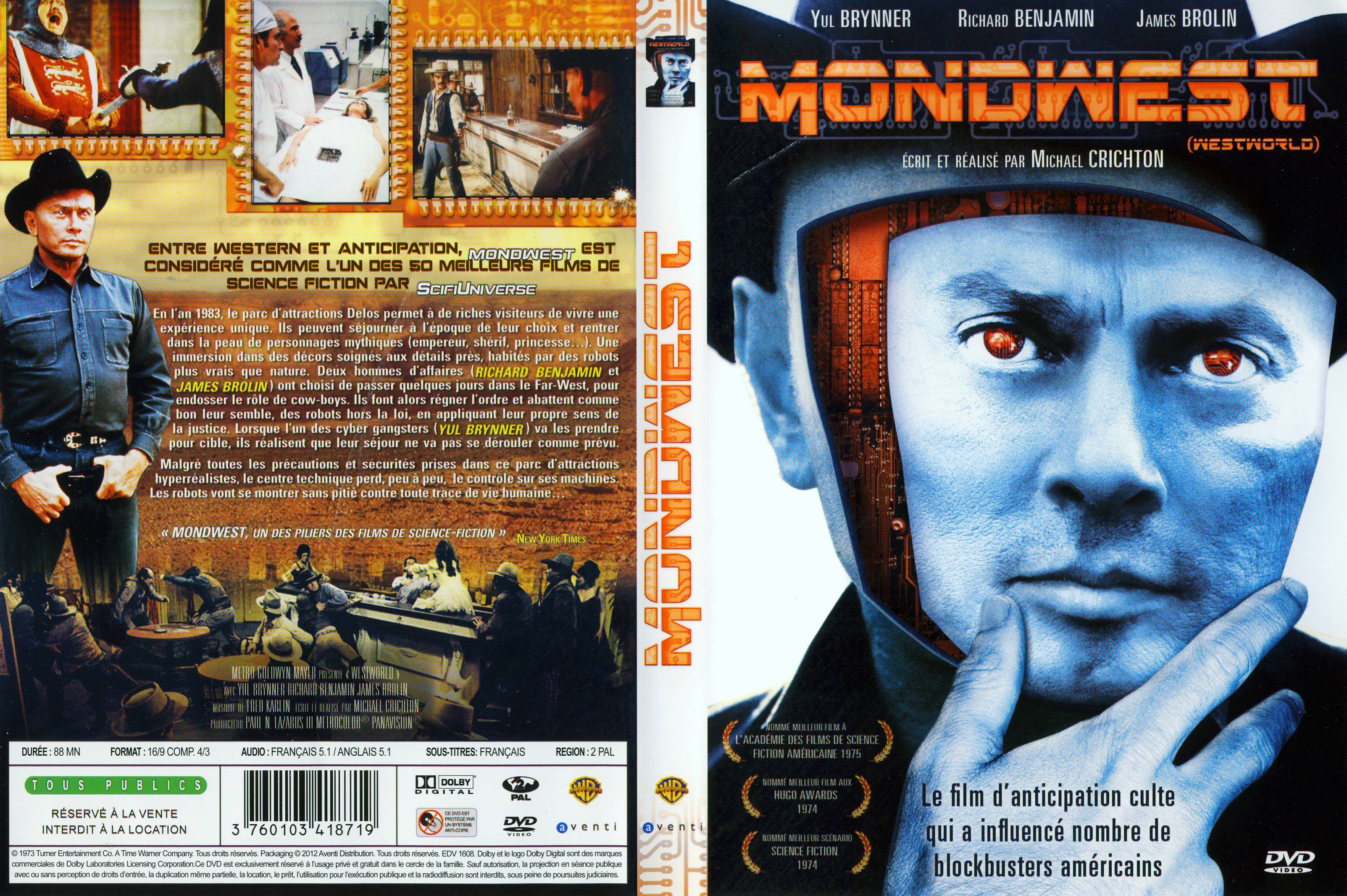 Jaquette DVD Mondwest