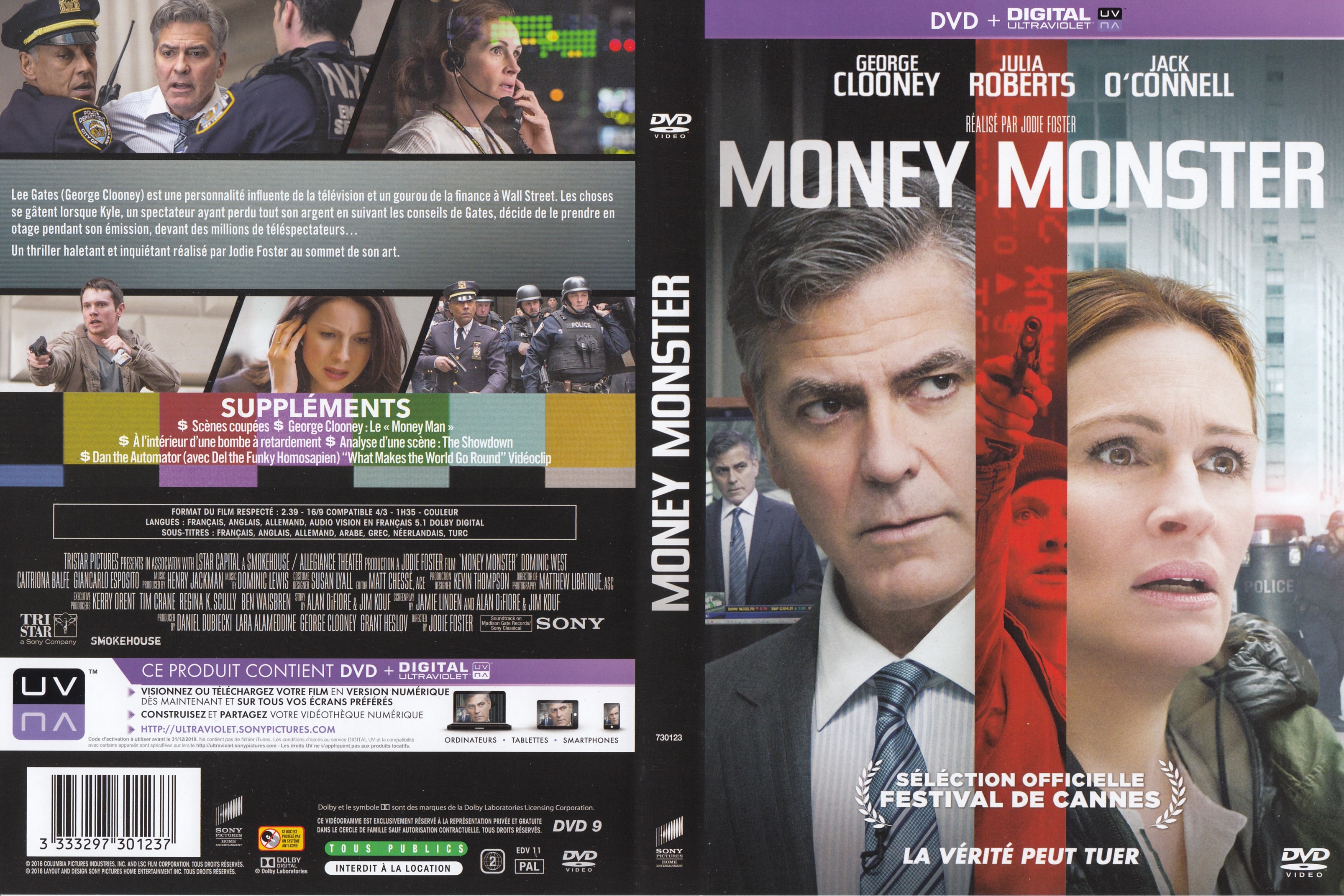 Jaquette DVD Money Monster
