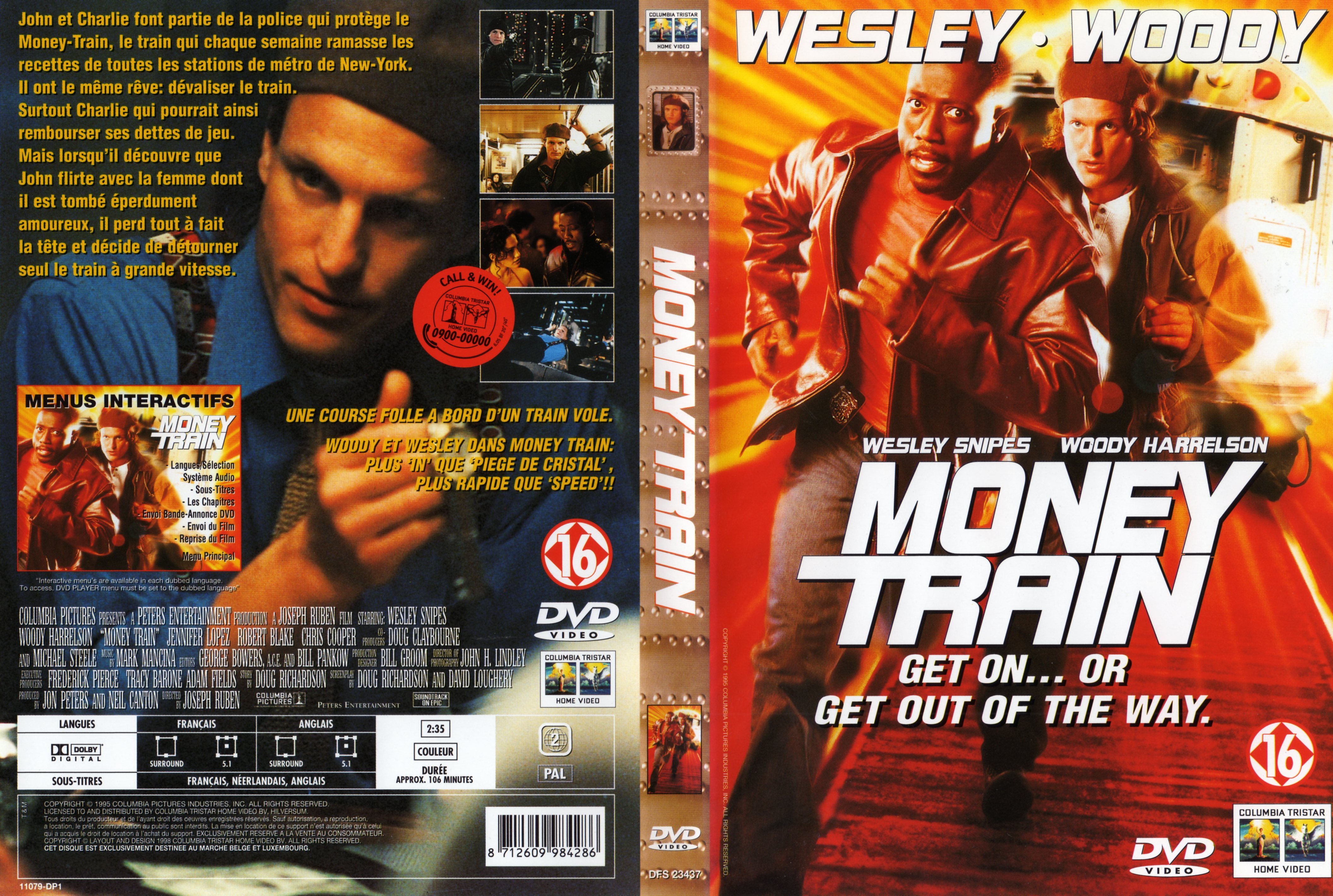 Jaquette DVD Money train v3