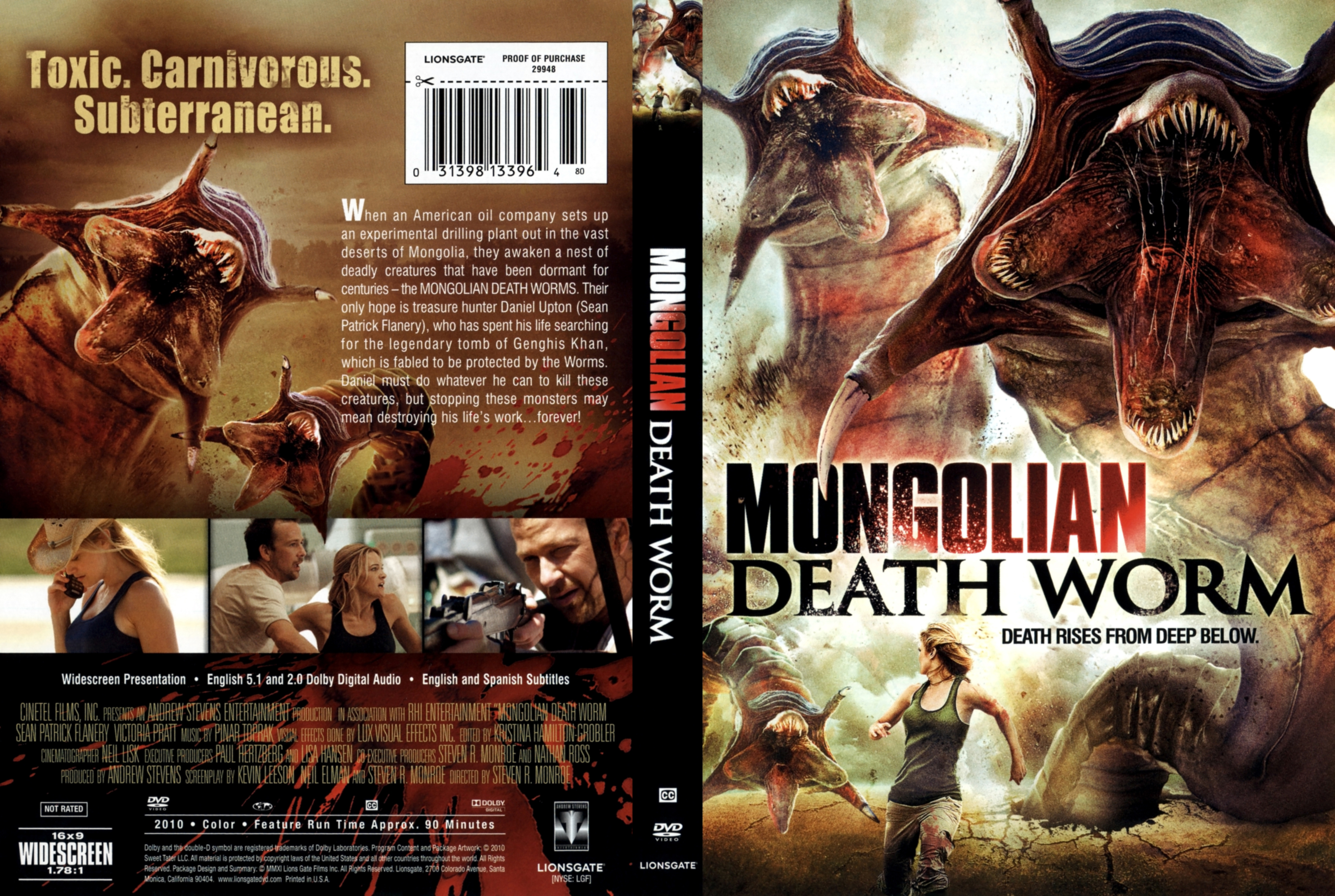 Jaquette DVD Mongolian Death Worm Zone 1