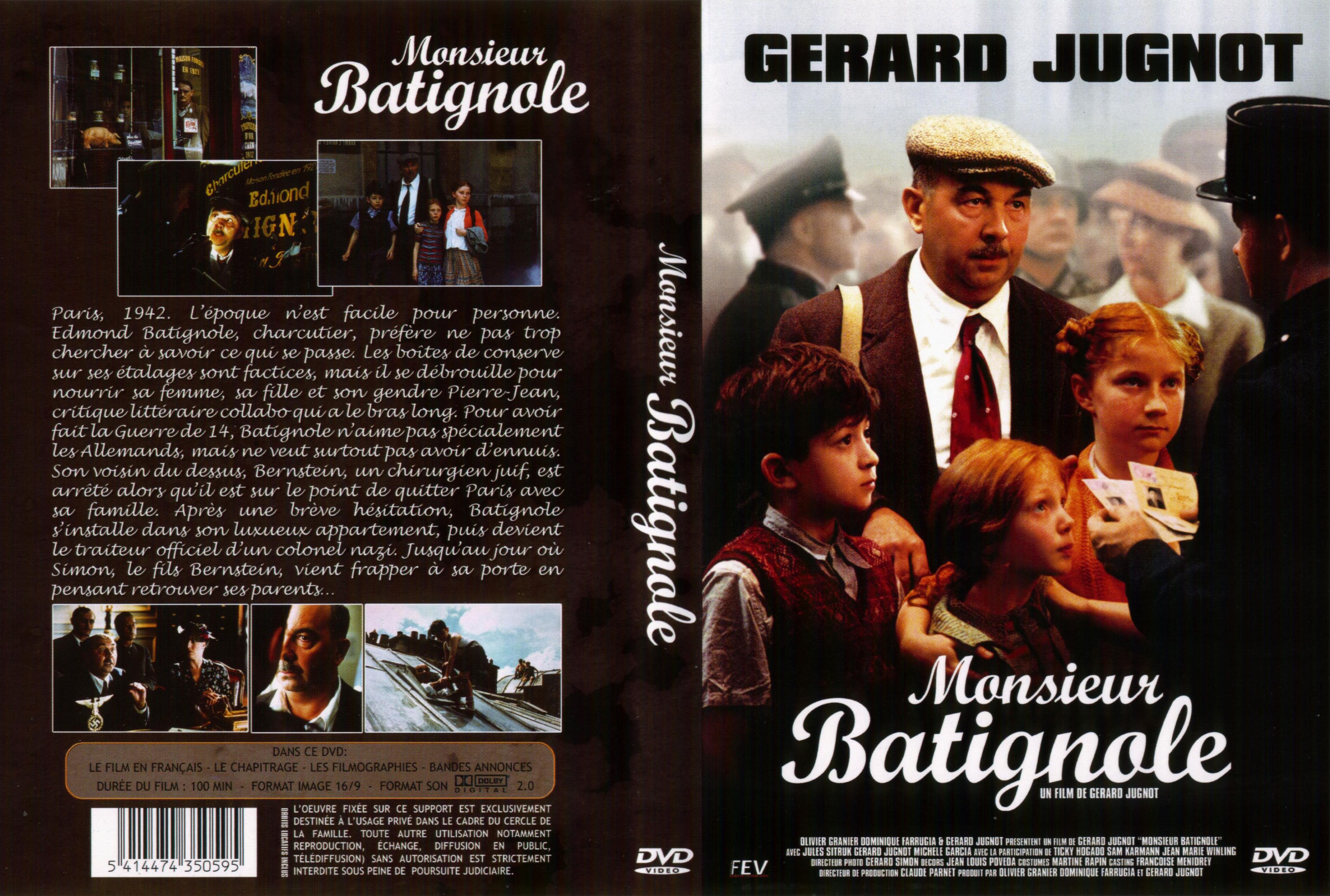 Jaquette DVD Monsieur Batignole v2