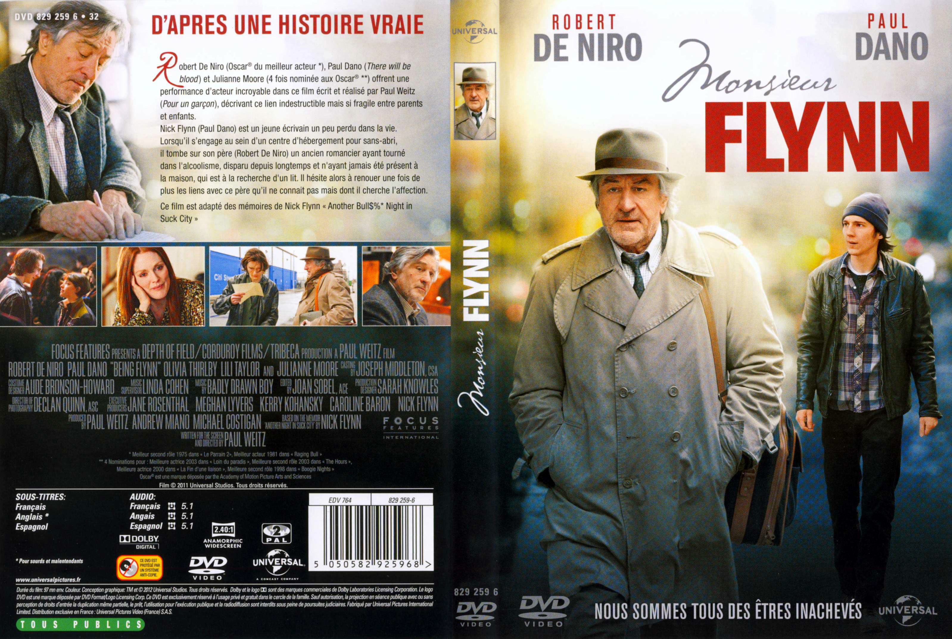 Jaquette DVD Monsieur Flynn