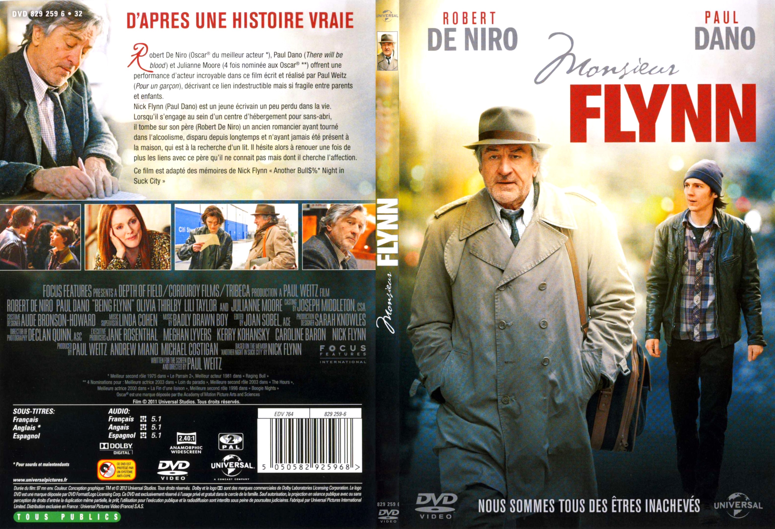 Jaquette DVD Monsieur Flynn - SLIM