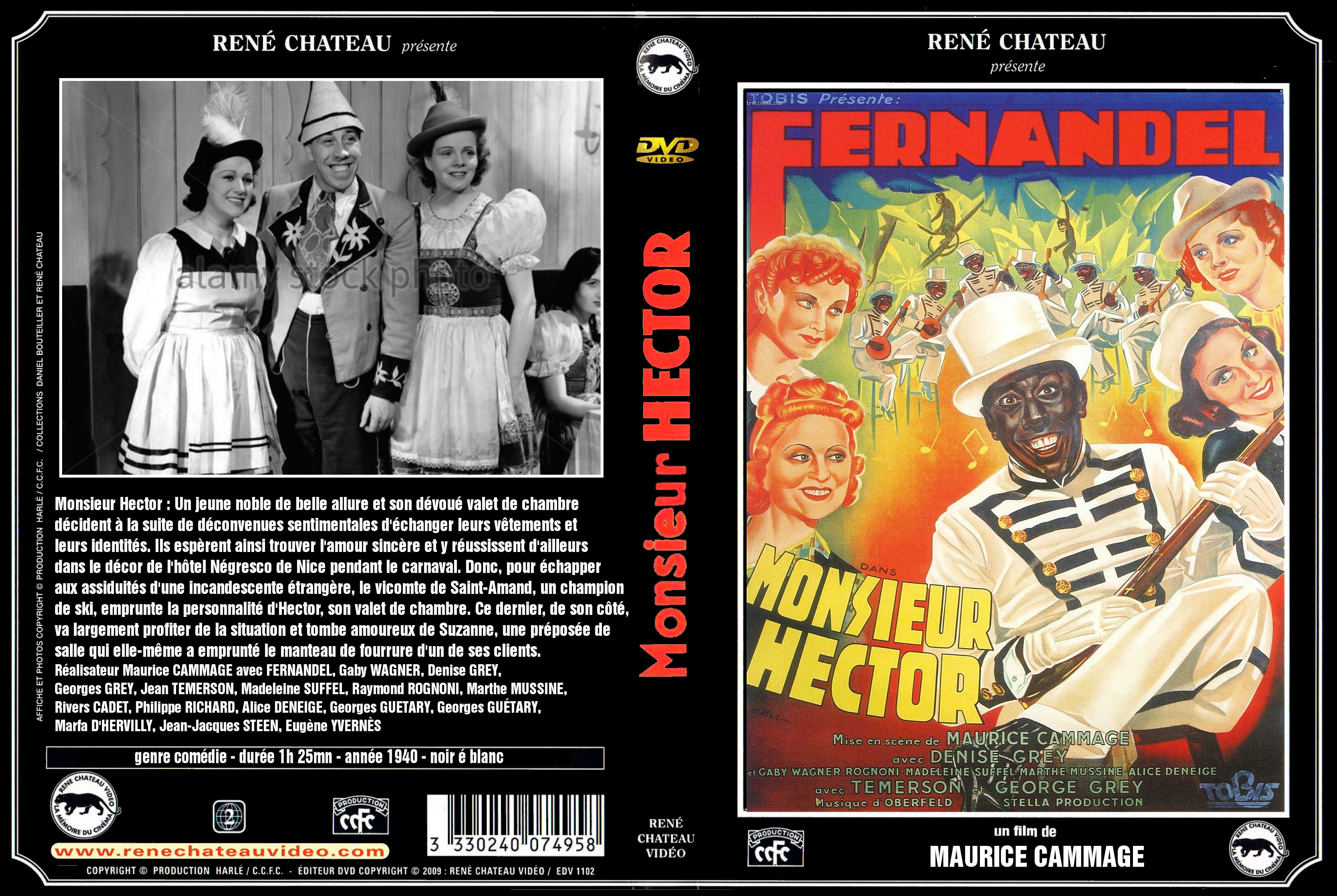 Jaquette DVD Monsieur Hector custom