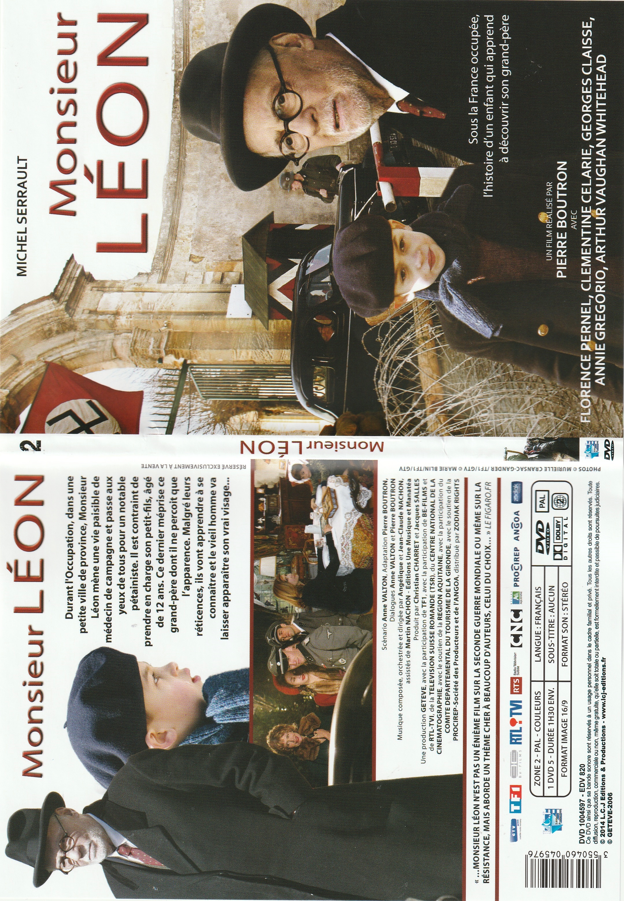 Jaquette DVD Monsieur Leon v2