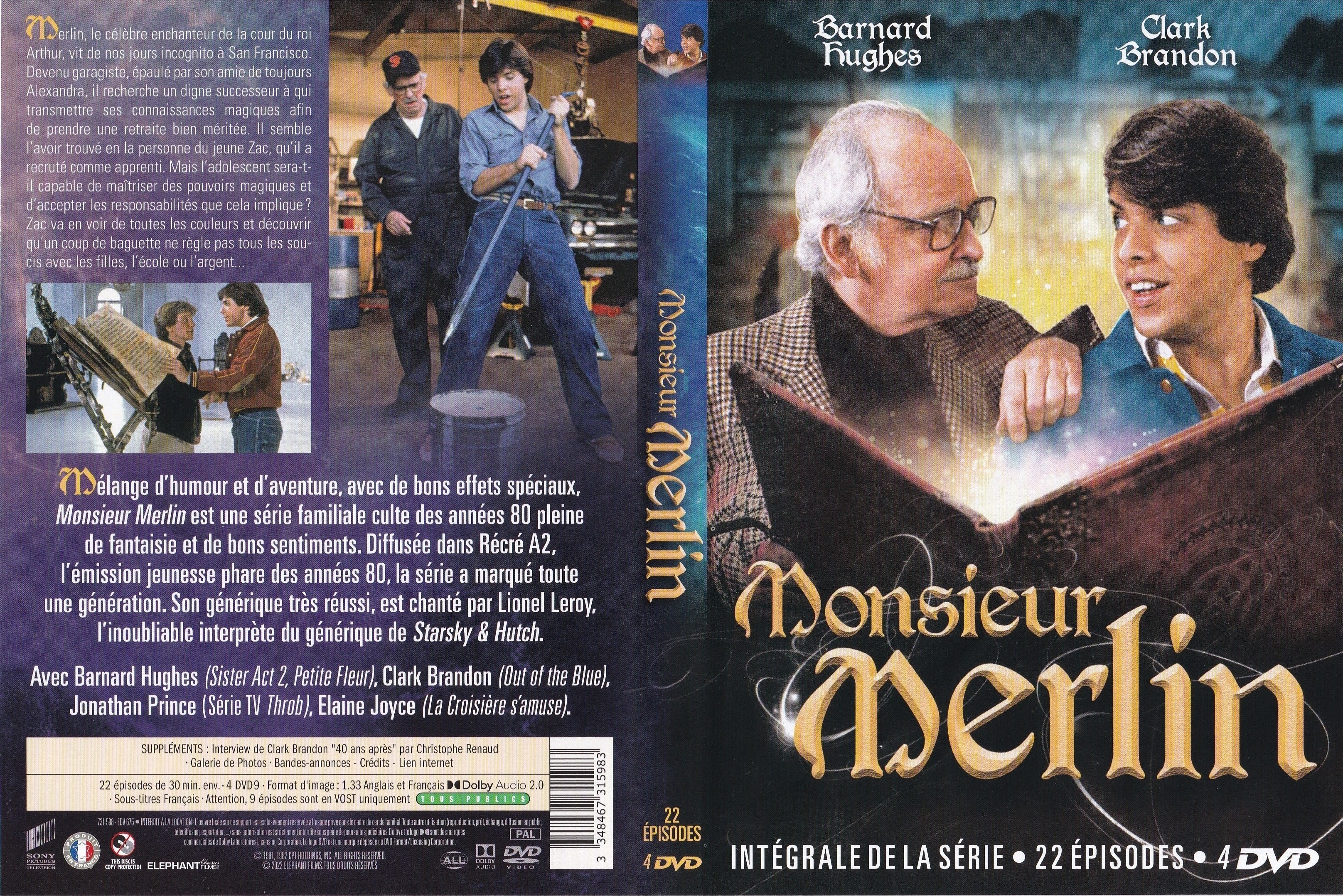 Jaquette DVD Monsieur Merlin