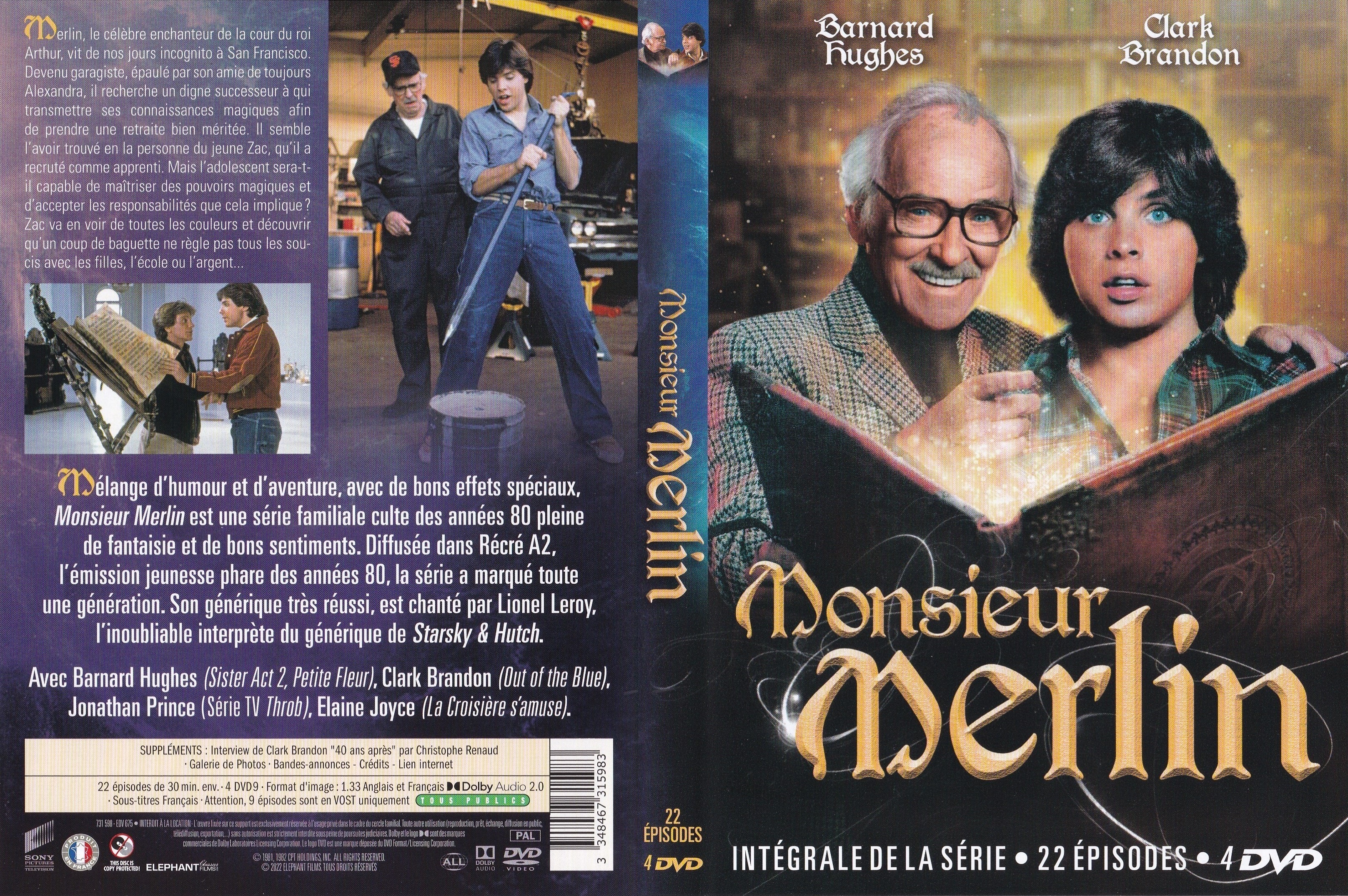 Jaquette DVD Monsieur Merlin v2