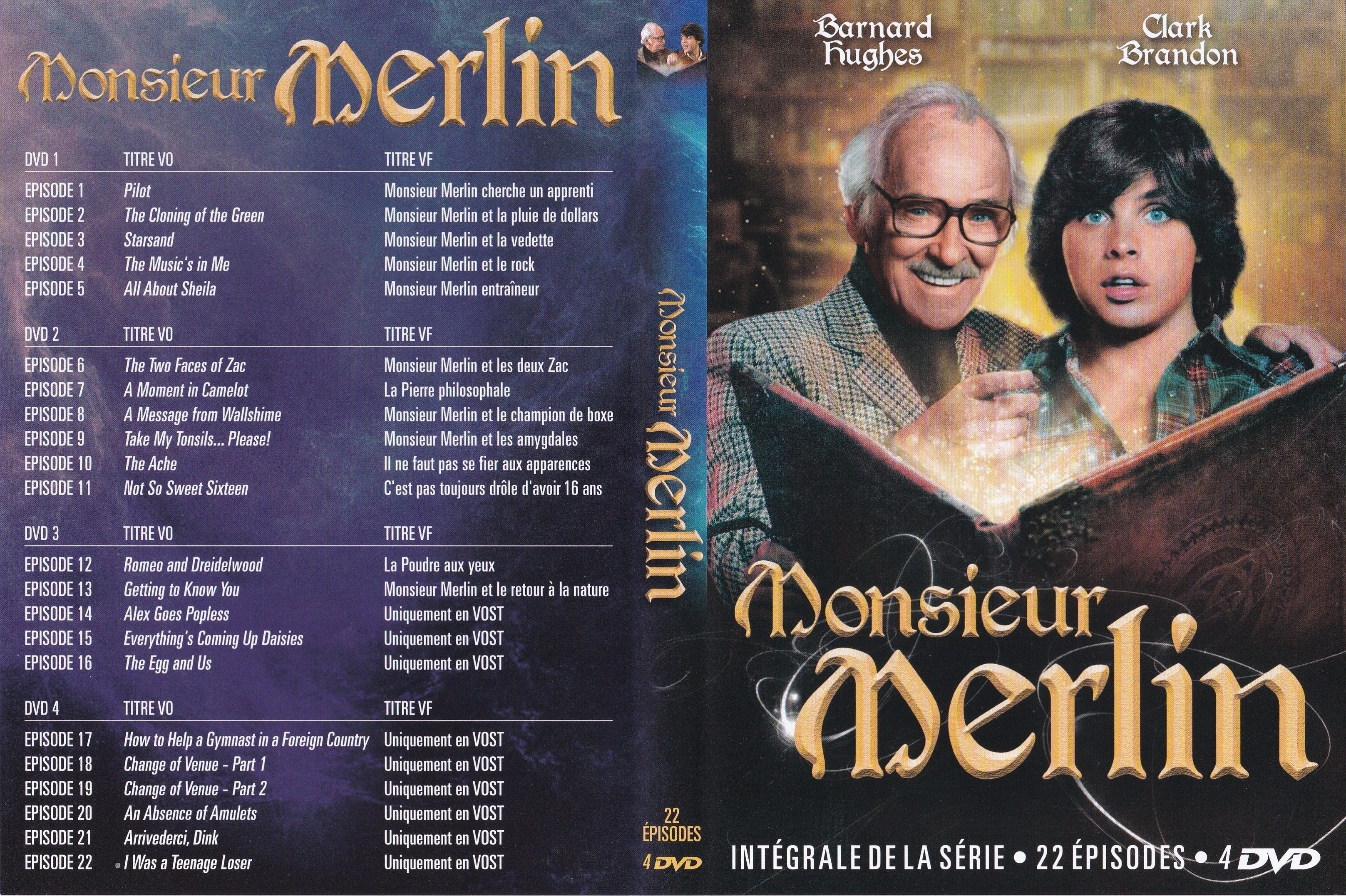 Jaquette DVD Monsieur Merlin v3