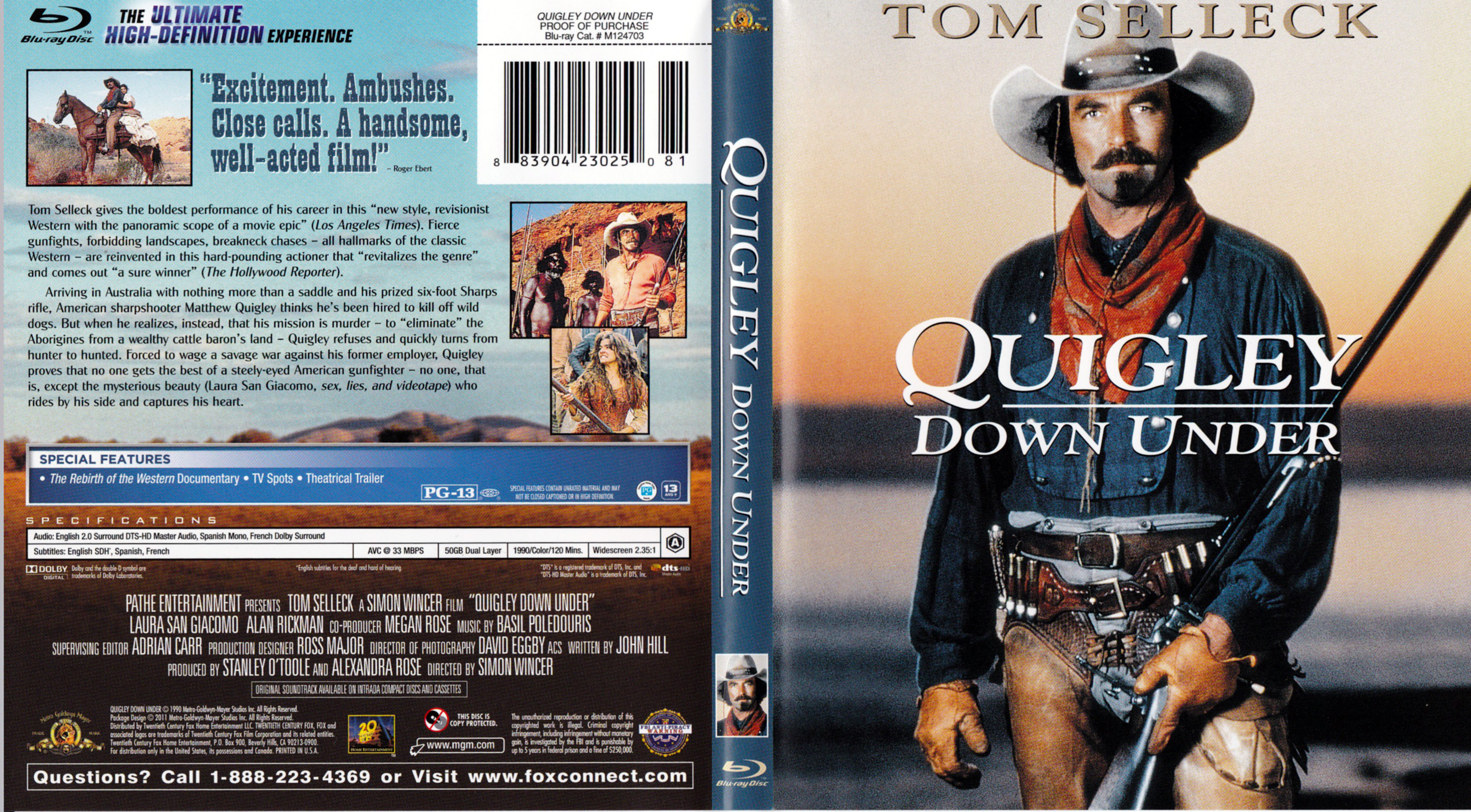 Jaquette DVD Monsieur Quigley l