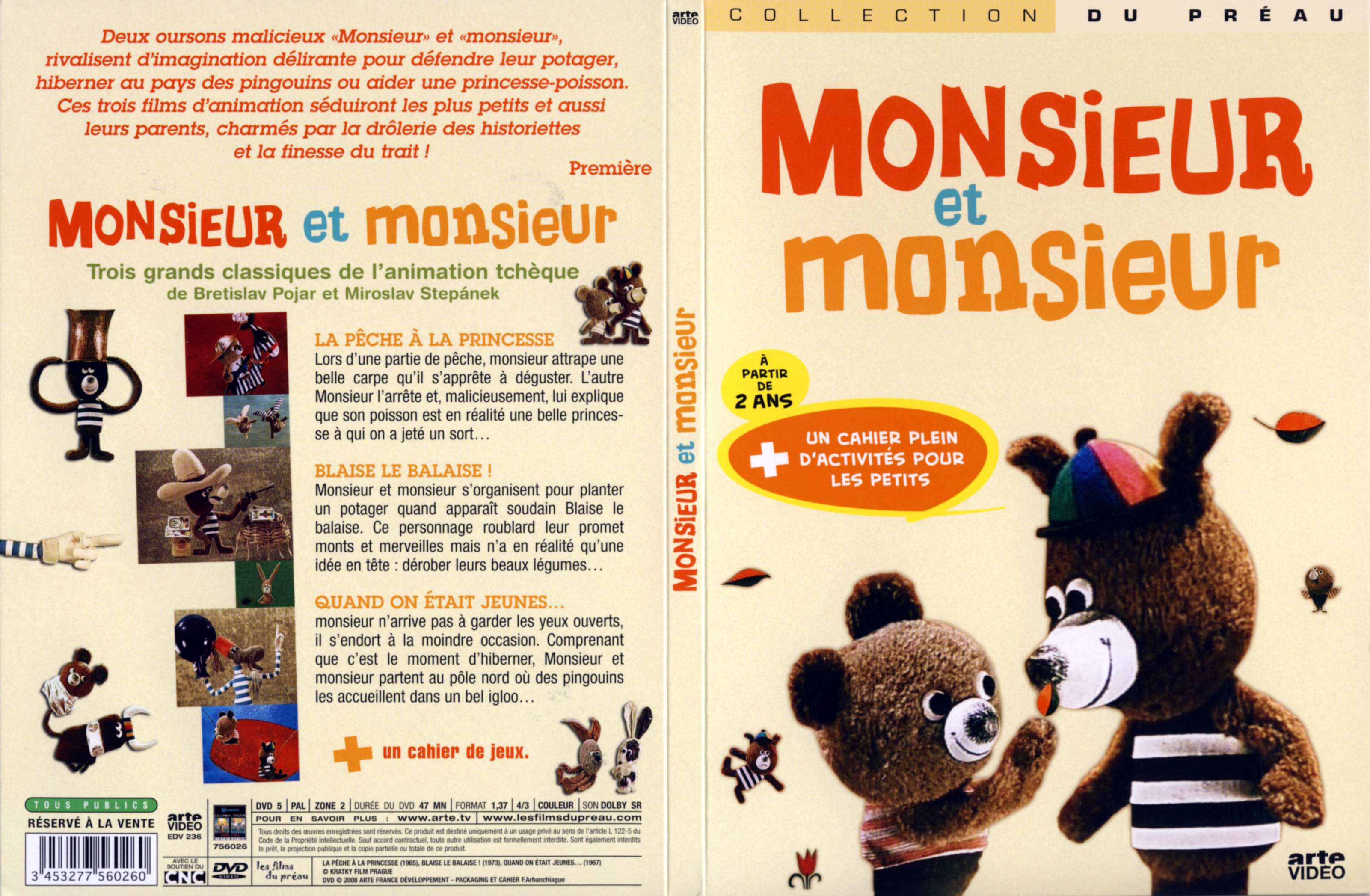 Jaquette DVD Monsieur et monsieur