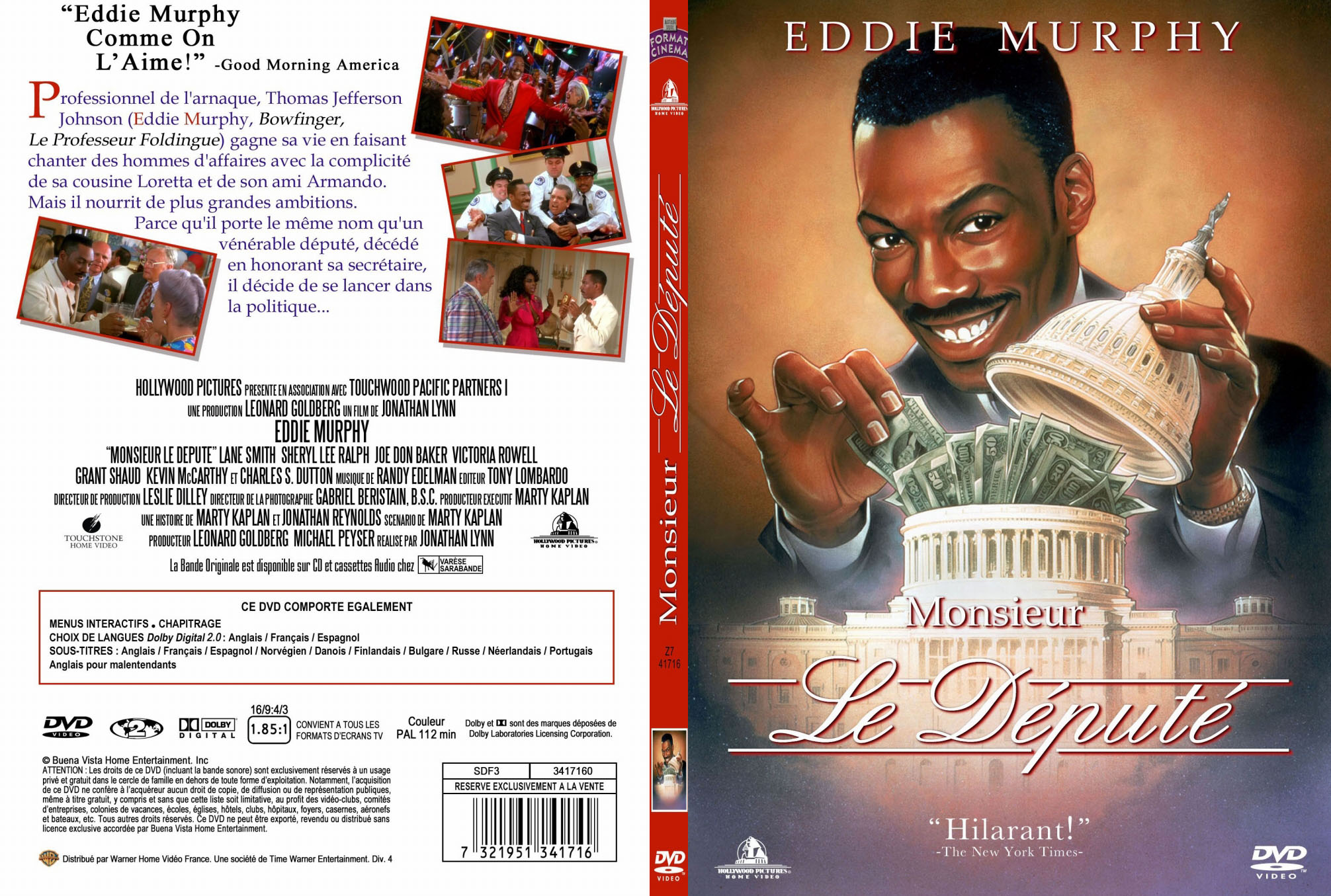 Jaquette DVD Monsieur le dput - SLIM