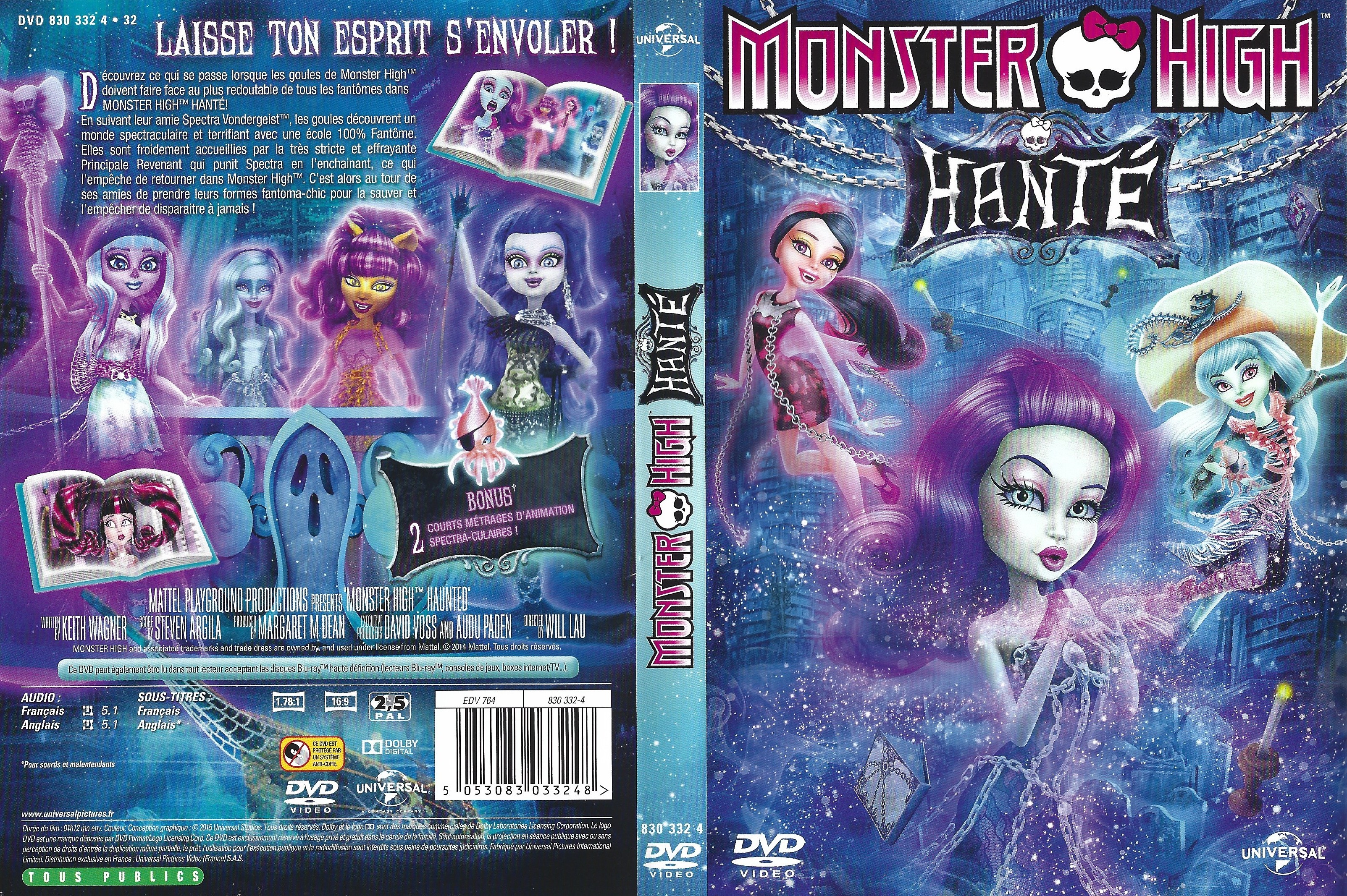 Jaquette DVD Monster High Hant