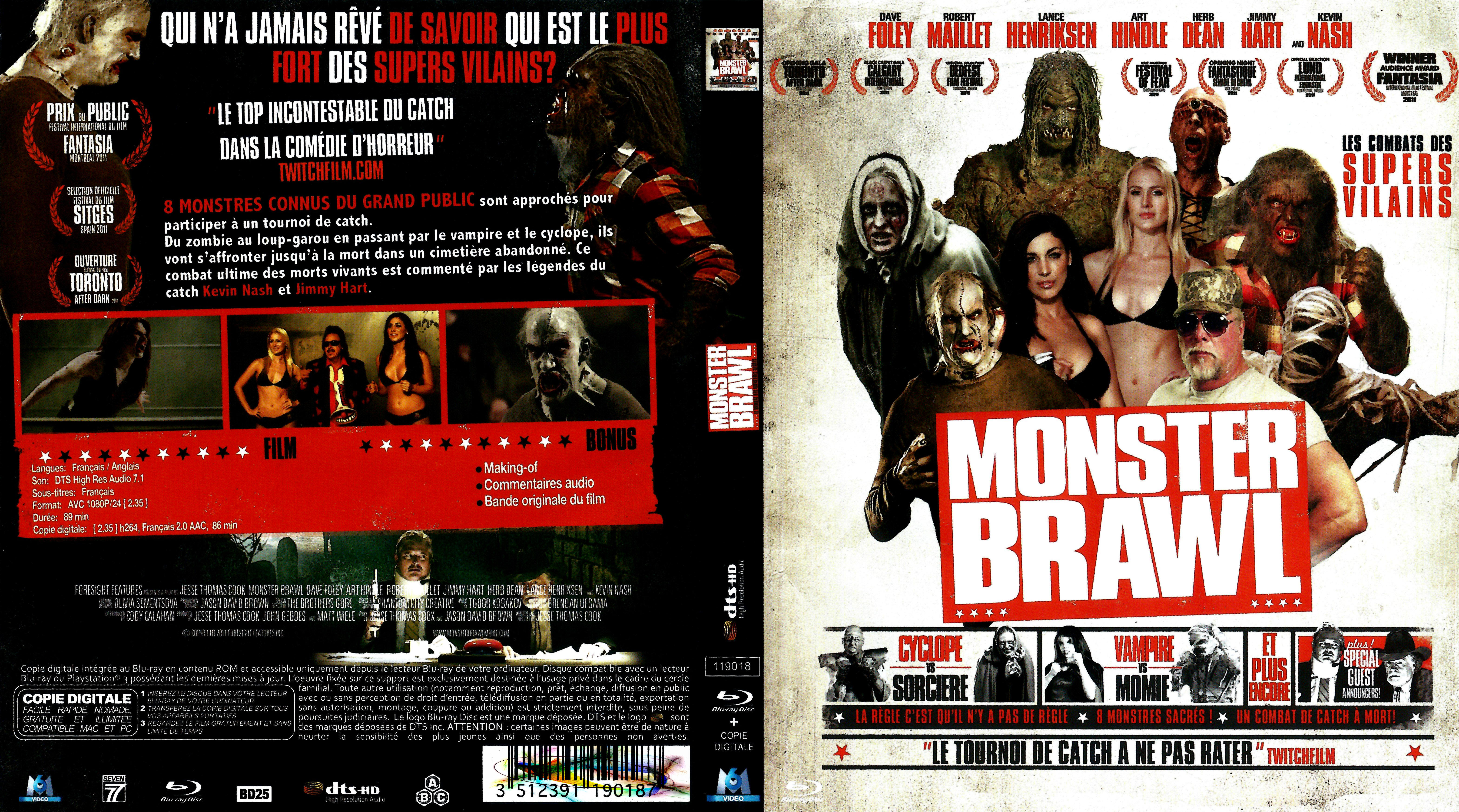 Jaquette DVD Monster brawl (BLU-RAY)