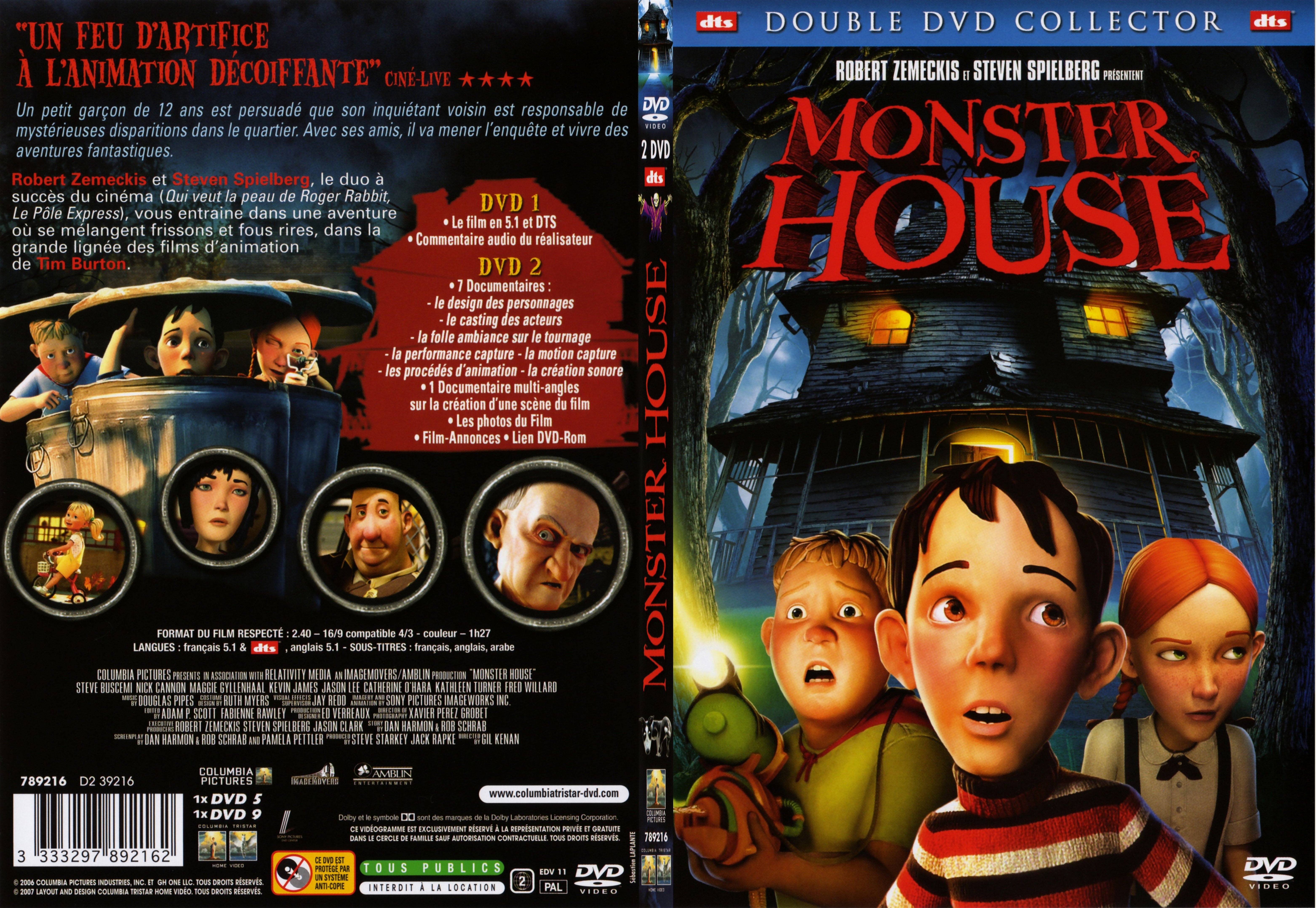 Jaquette DVD Monster house - SLIM