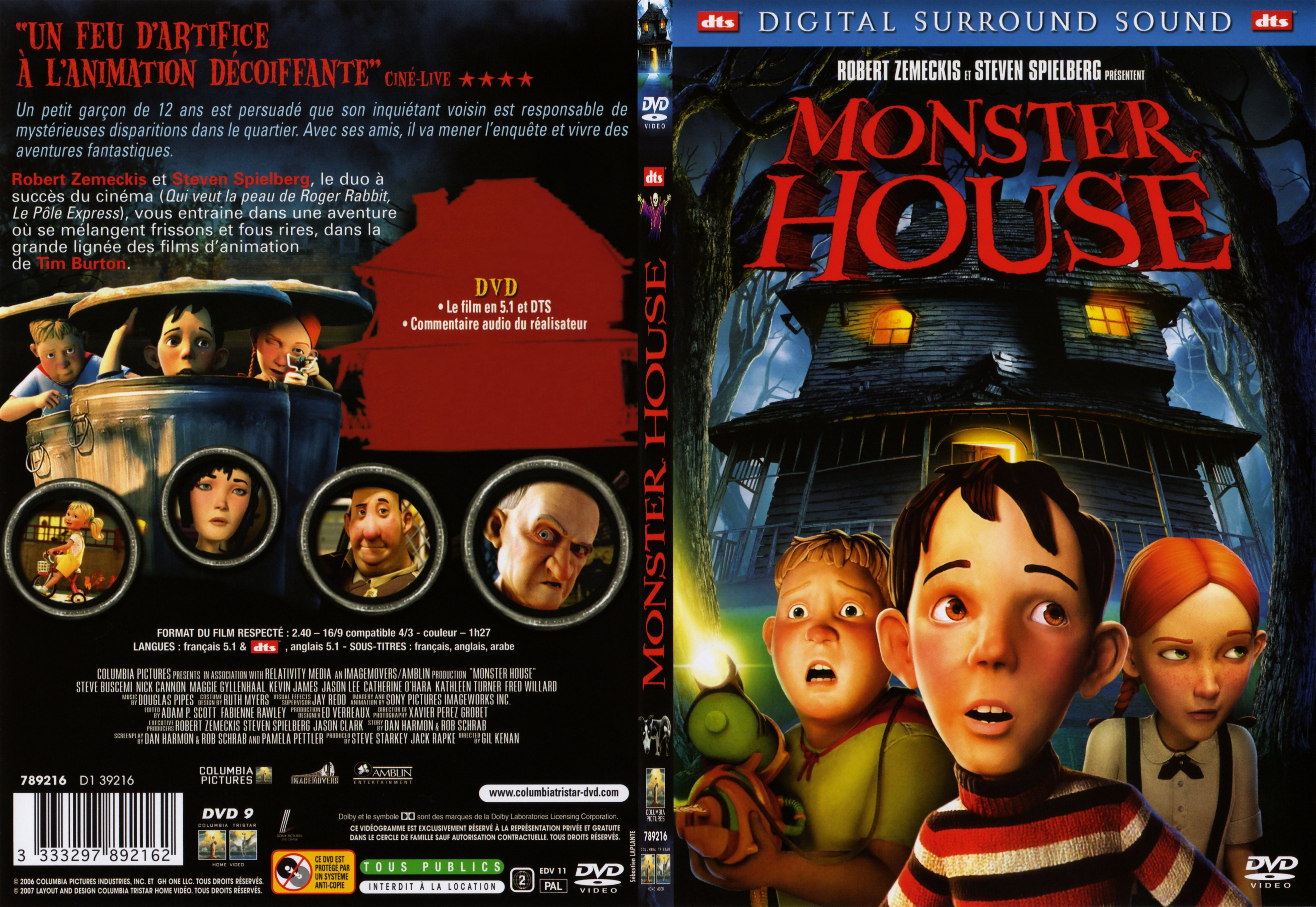 Jaquette DVD Monster house - SLIM v2