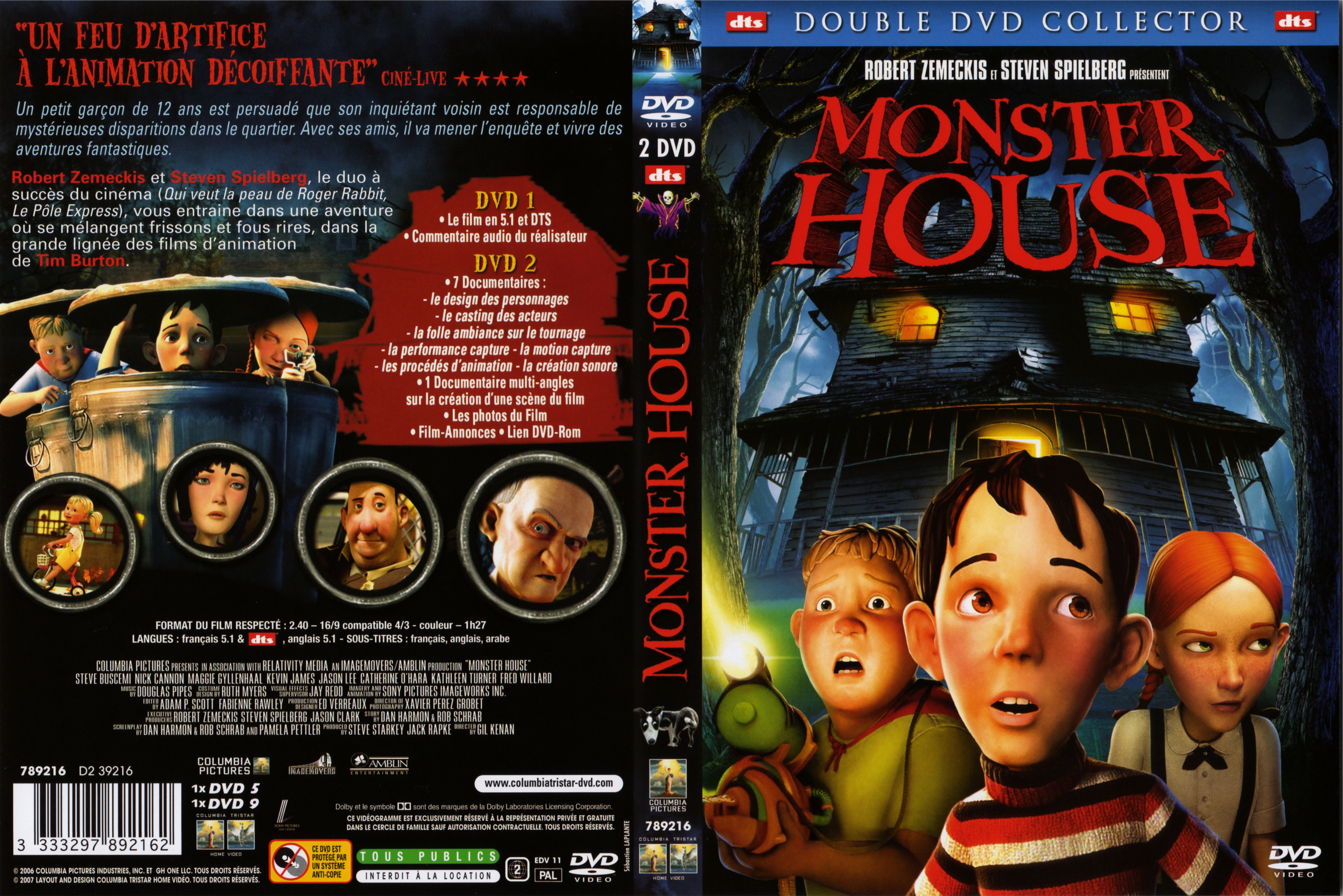 Jaquette DVD Monster house v2