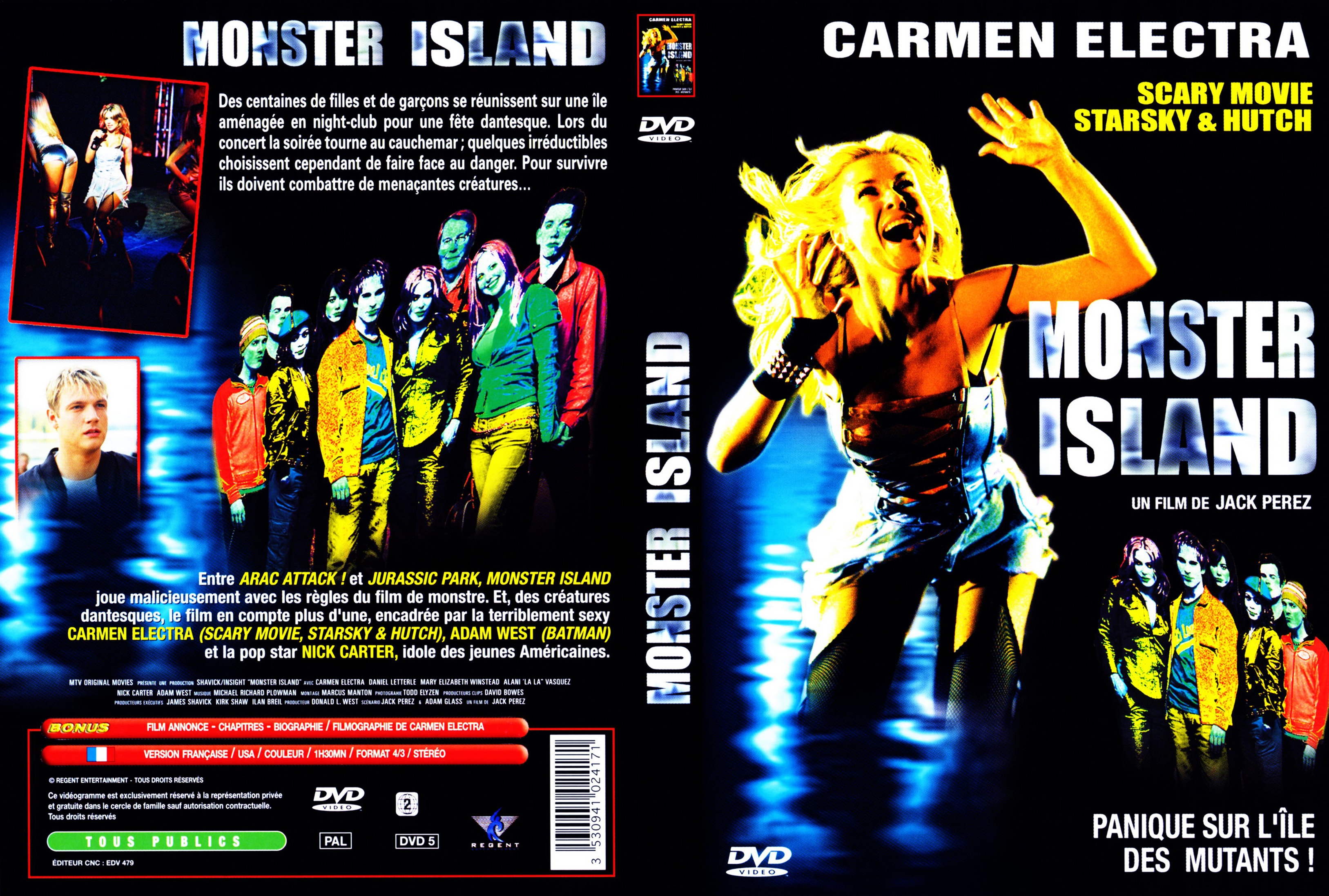Jaquette DVD Monster island