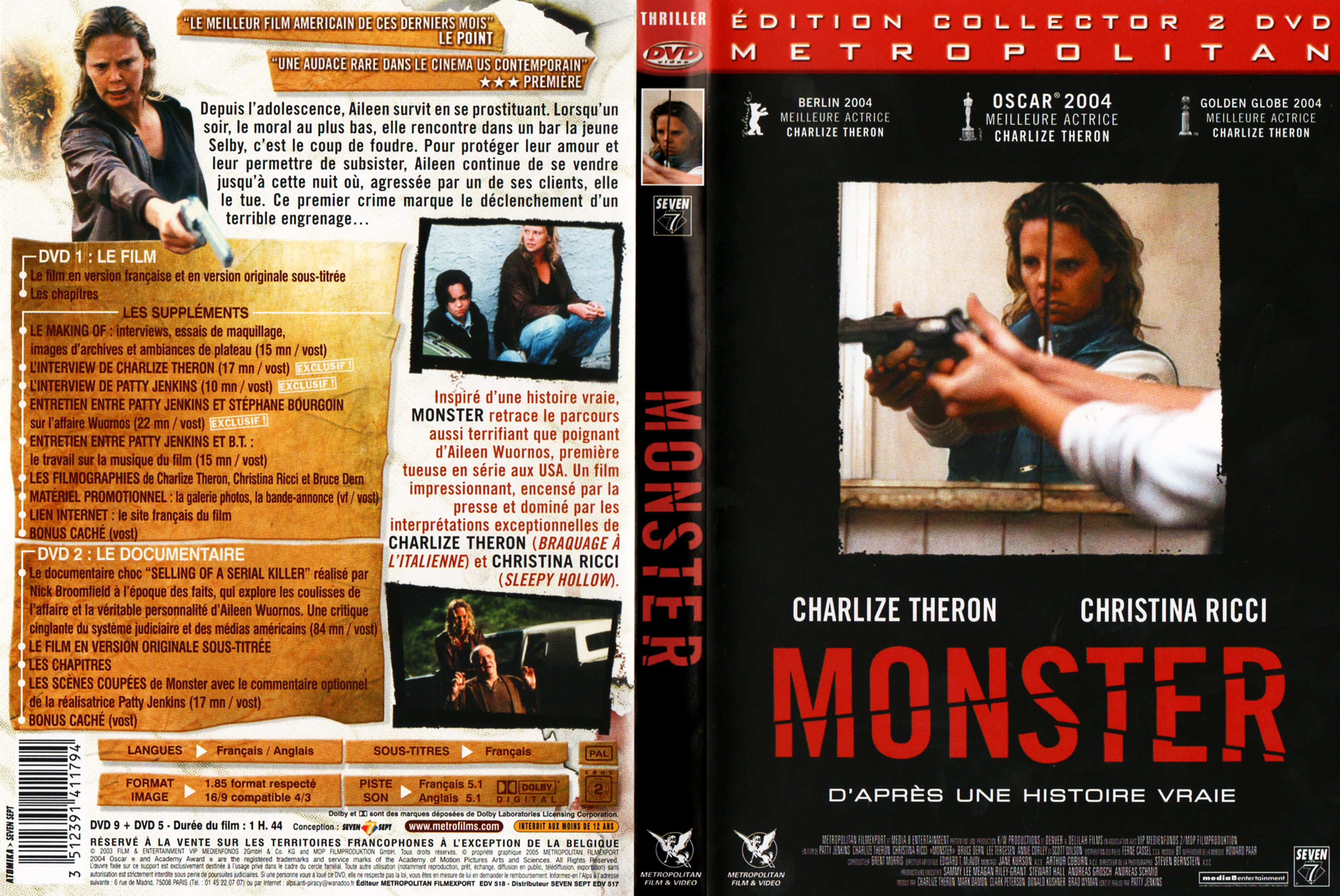 Jaquette DVD Monster v3